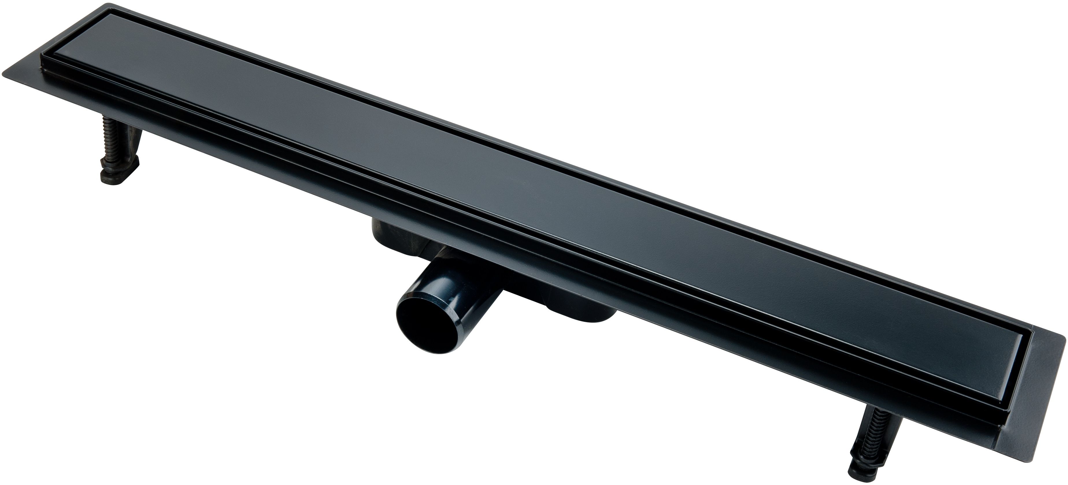 FDesign Kleome desagüe lineal con rejilla 70 cm negro FD74017022