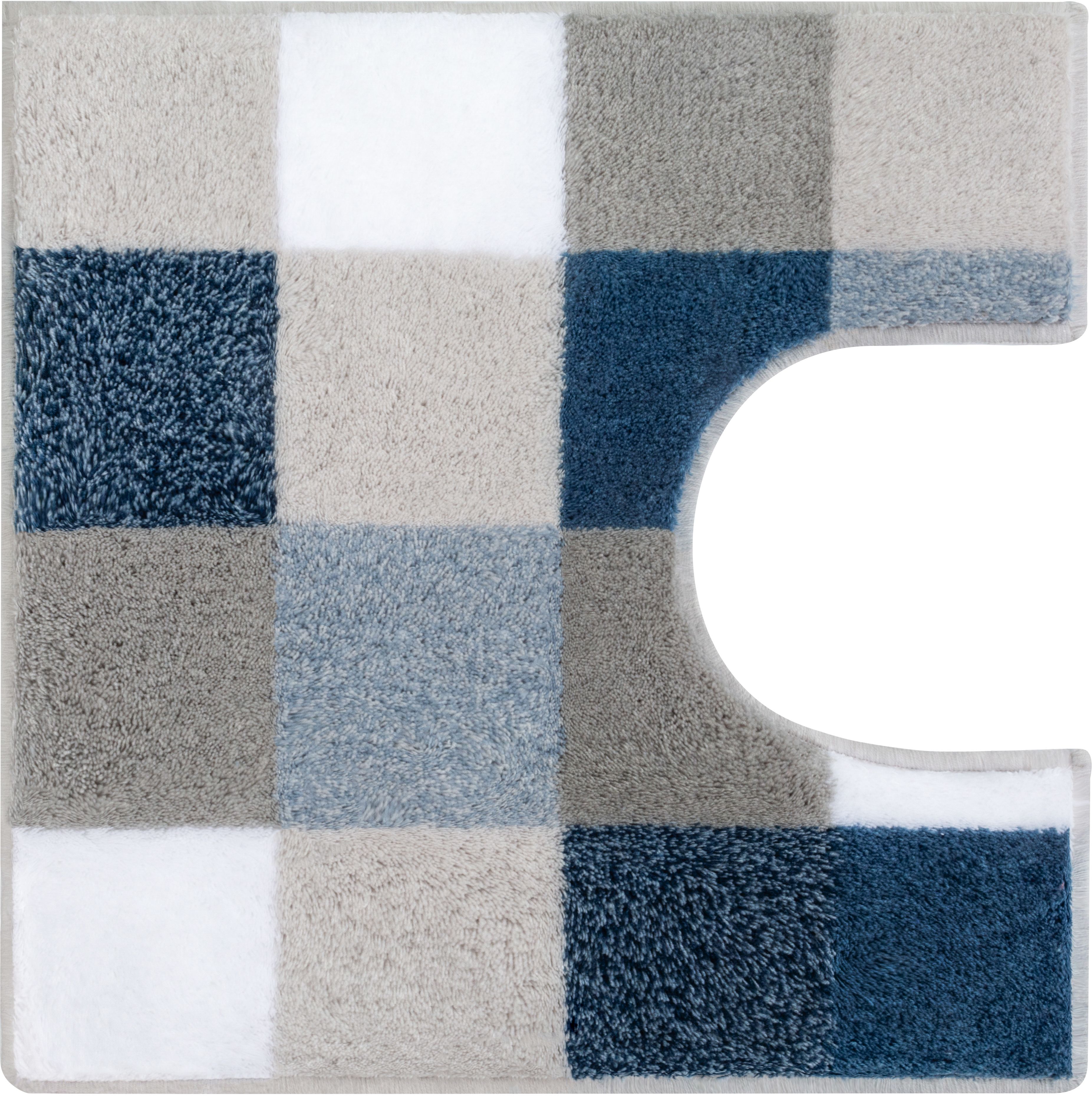 Kleine Wolke Caro alfombrilla para baño 55x55 cm para inodoro mezcla de colores 5426783129