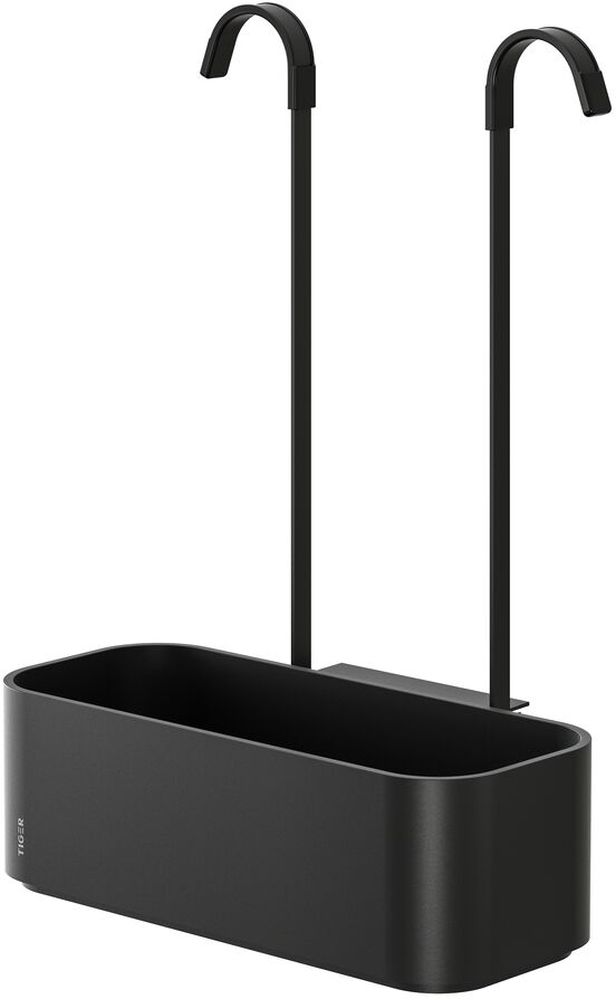 Tiger 2 store recipiente para baño negro 800376