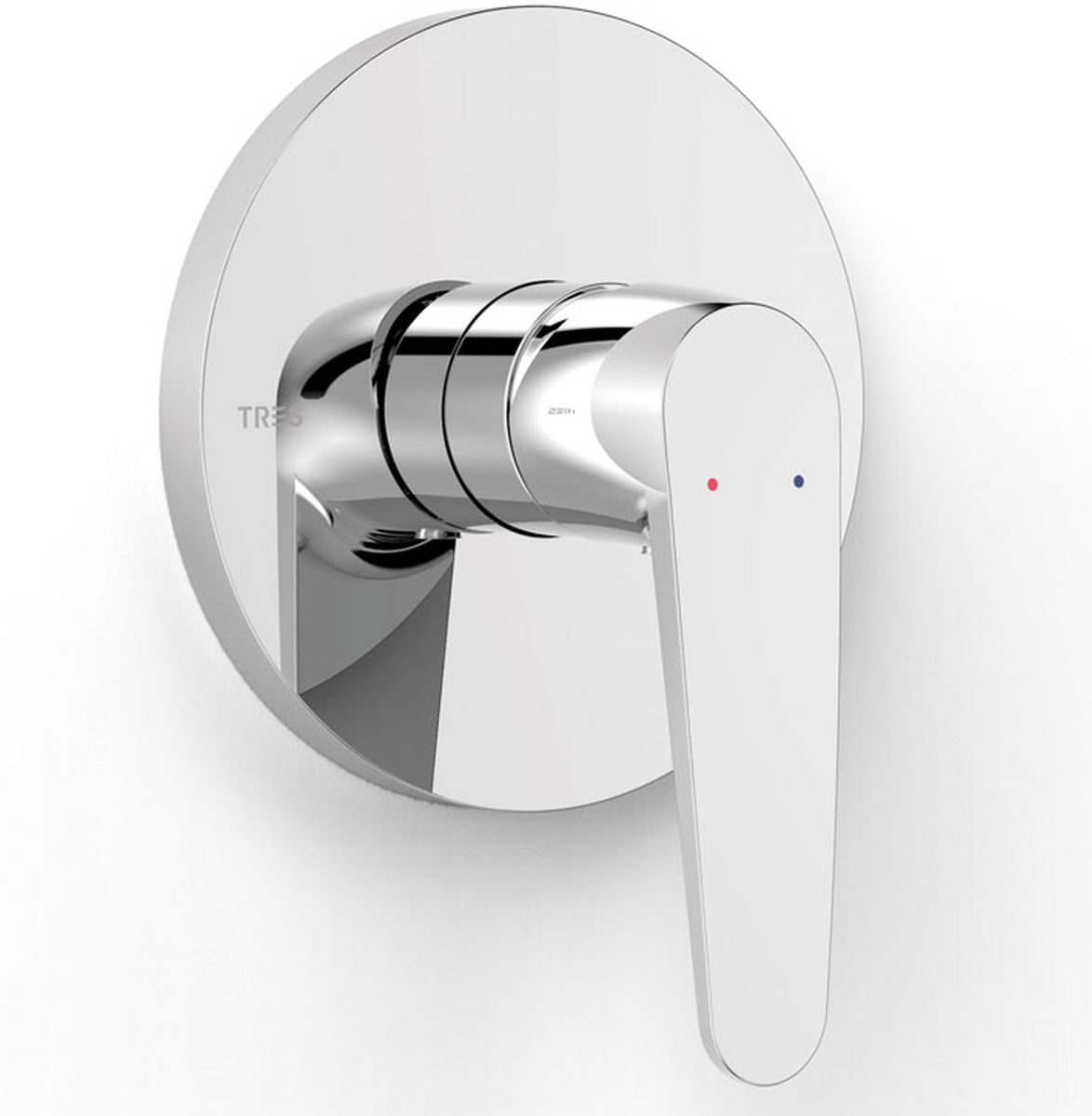 Tres Rapid Box grifo para ducha empotrado cromo 20427810