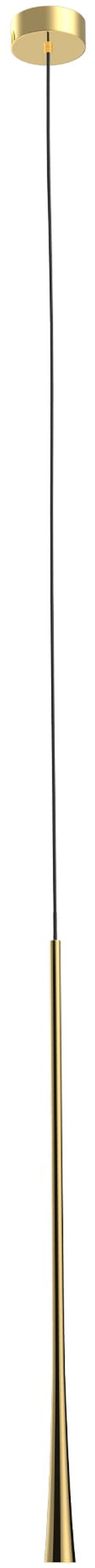 MaxLight Coffee lámpara colgante 1x7 W oro P0485