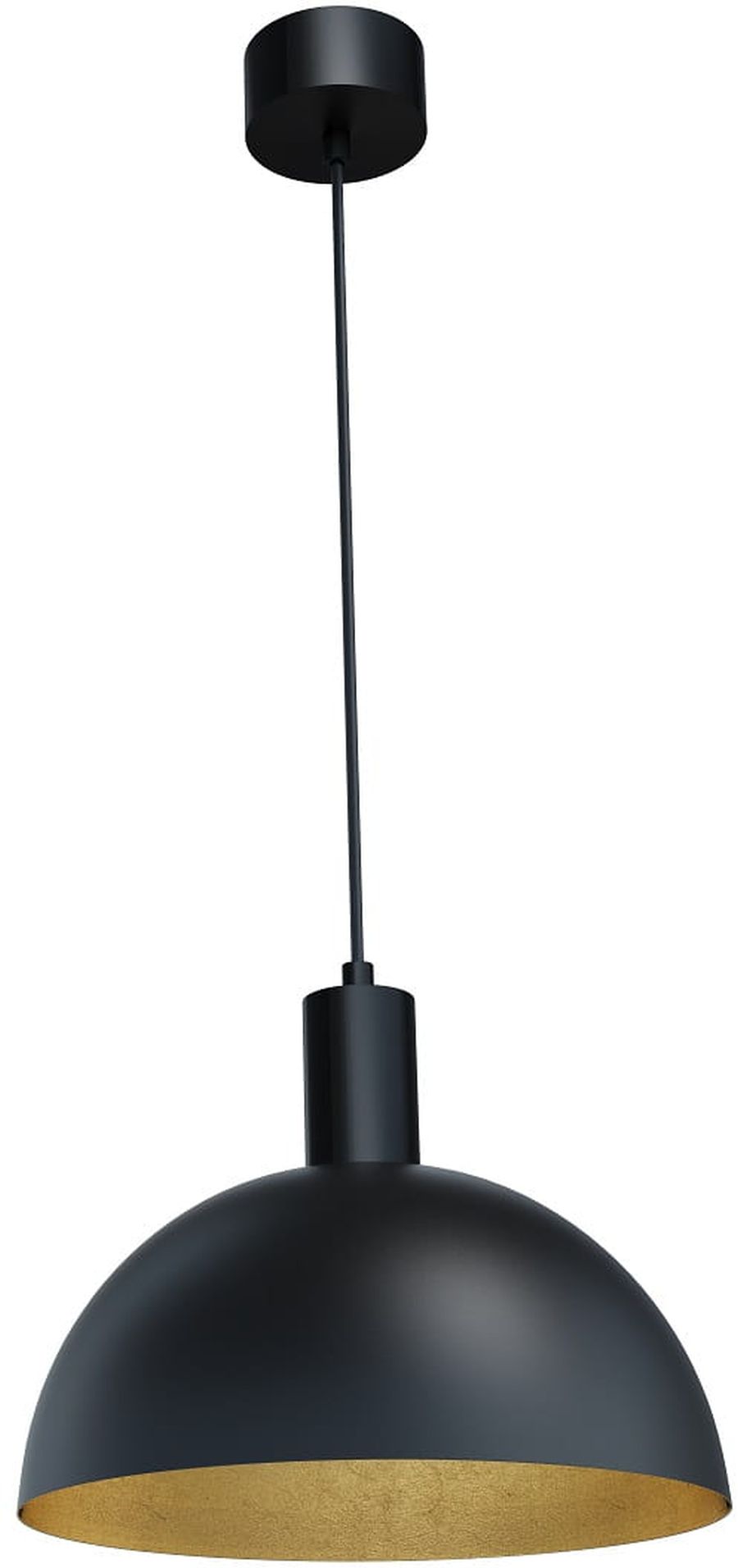 MaxLight Luisant lámpara colgante 1x35 W negro-oro P0473