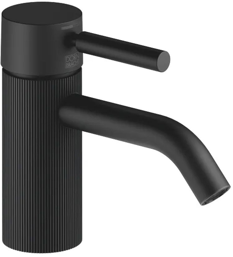 Dornbracht Meta grifo para lavabo de pie negro 33529660-33