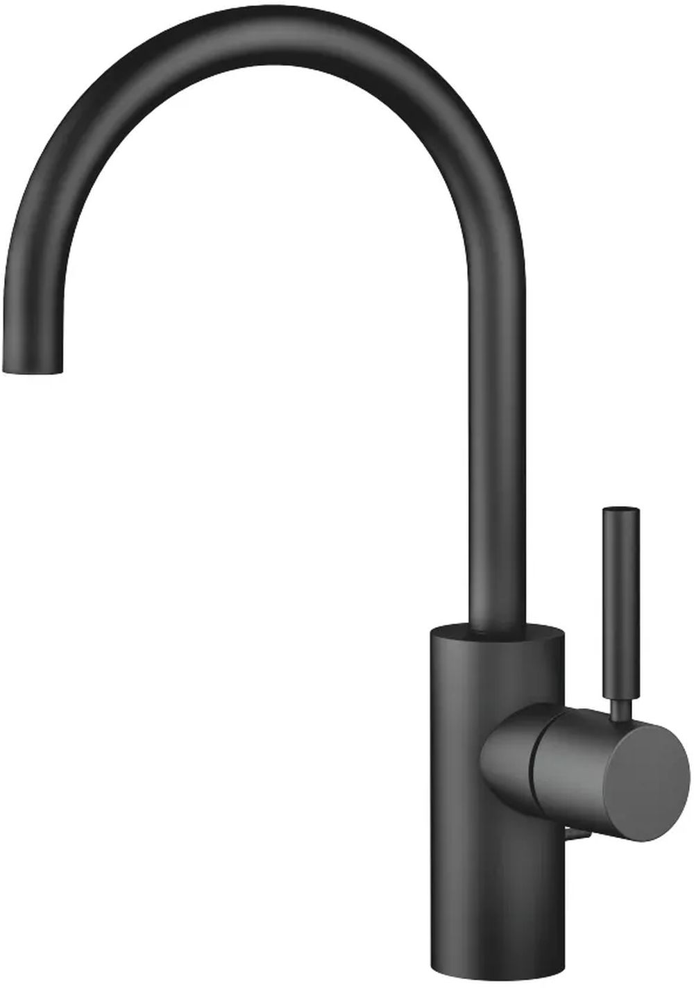 Dornbracht Meta grifo para lavabo de pie negro 33560661-33