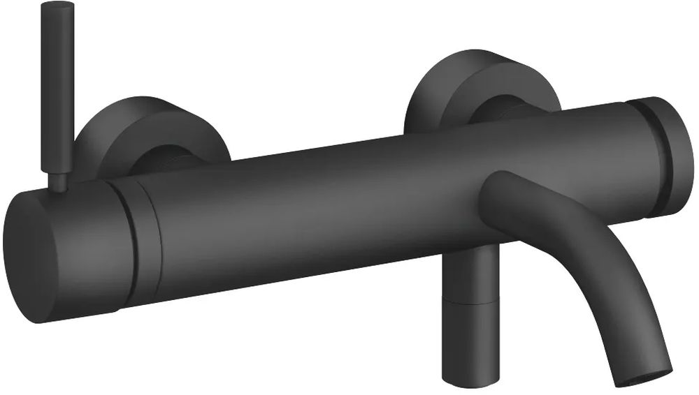 Dornbracht Meta grifo de bañera y ducha a pared negro 33200660-33