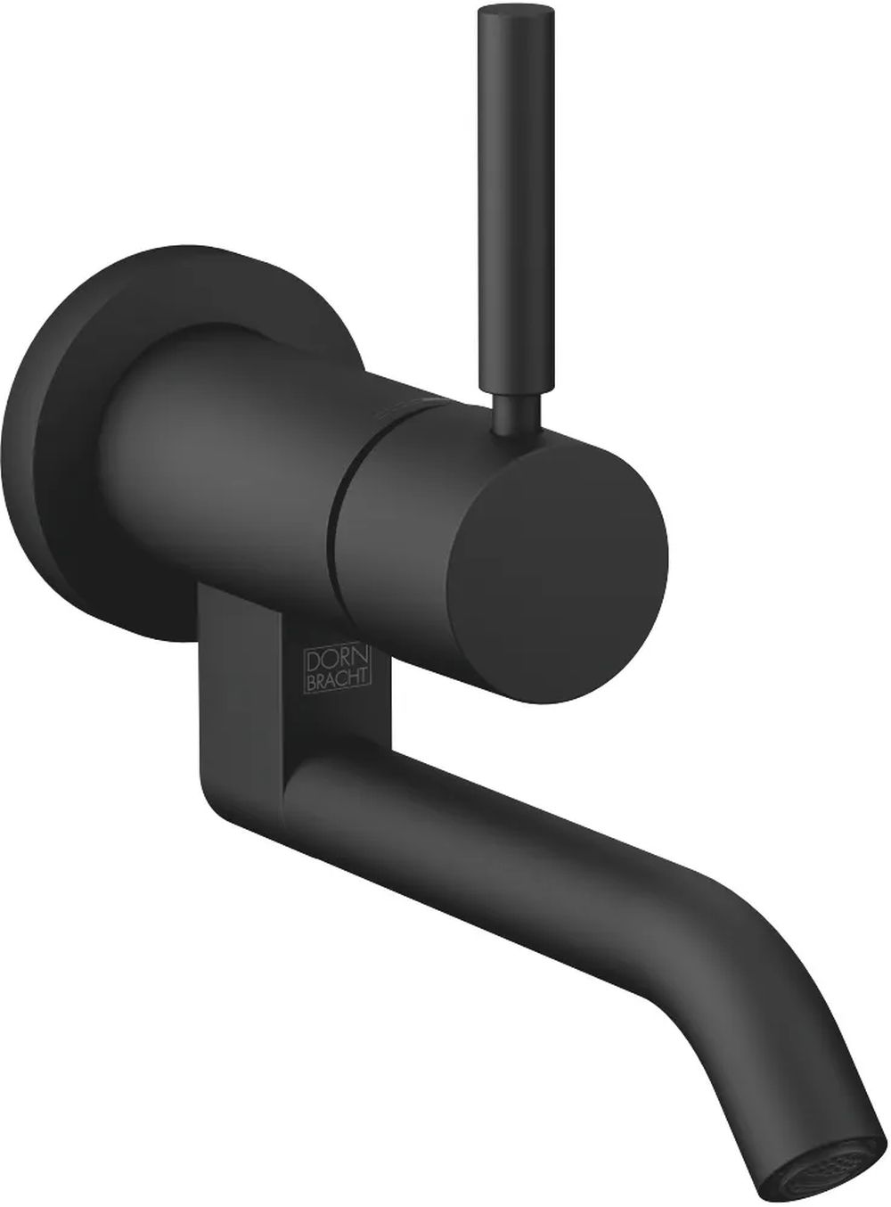 Dornbracht Meta grifo para lavabo empotrado negro 36805660-33