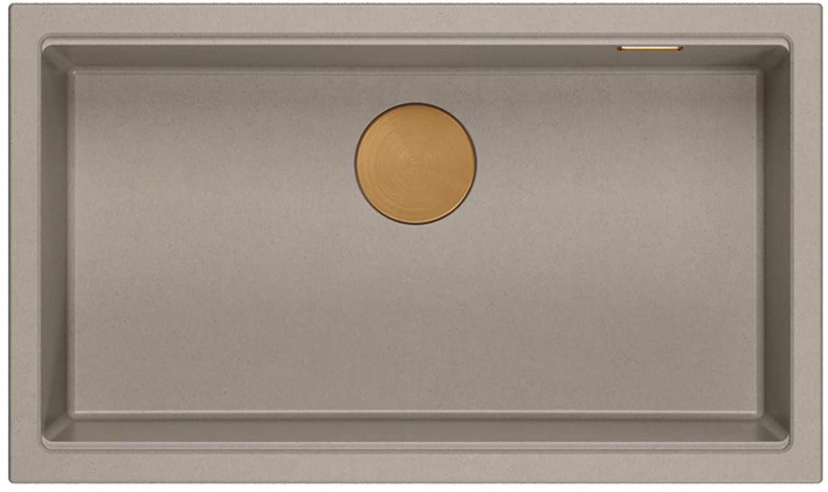 Quadron Logan fregadero graniteq 76x45 cm beige HQD7644U4_PVDC1_U