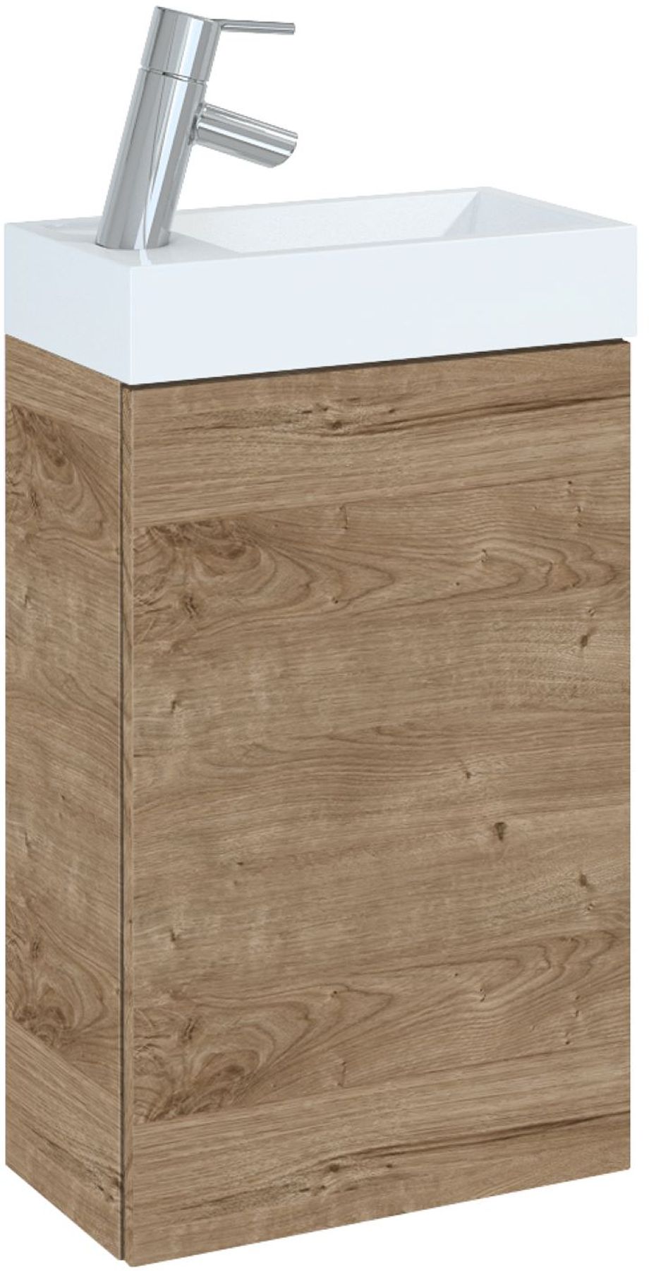 Elita Young Basic lavabo con mueble 40.2 cm roble RE168991007050