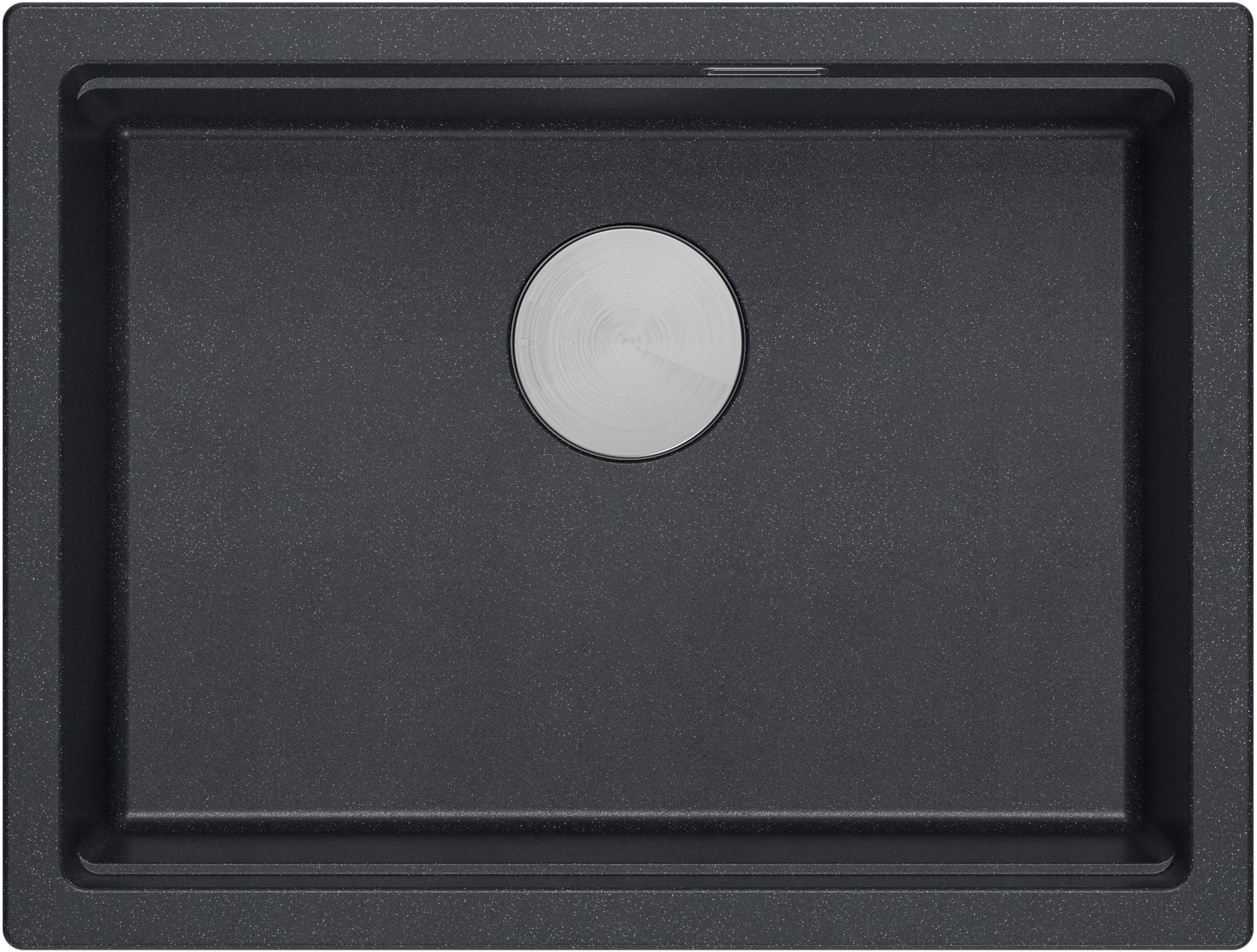 Quadron Logan fregadero graniteq 56x45 cm negro HQJ6045U8_BS_U