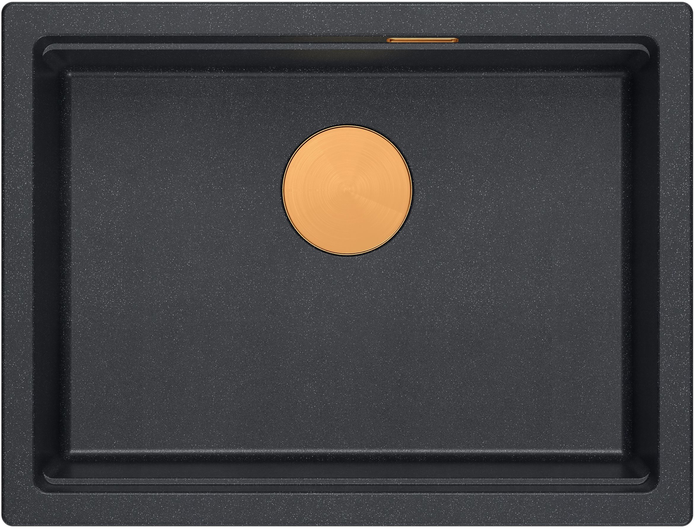 Quadron Logan fregadero graniteq 56x45 cm negro-gris/grafito/ónix HQJ6045U8PVDC1U