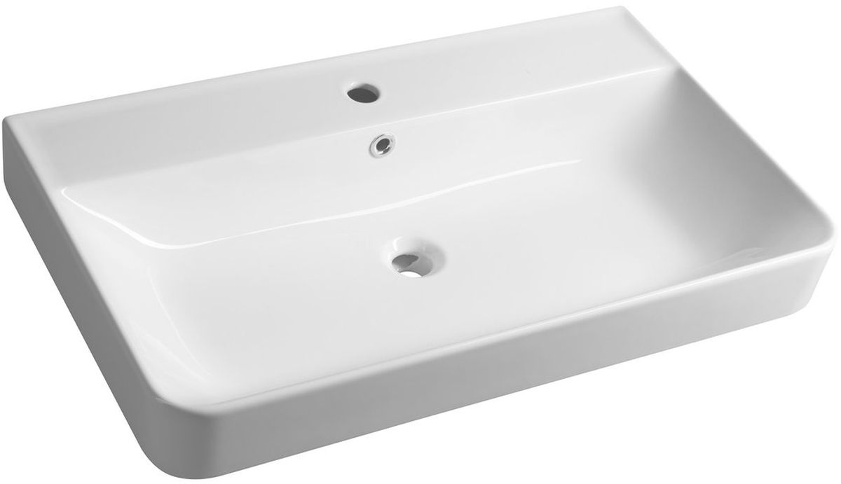 Sapho Gali lavabo 80.1x47.7 cm rectangular clásico blanco TU0174