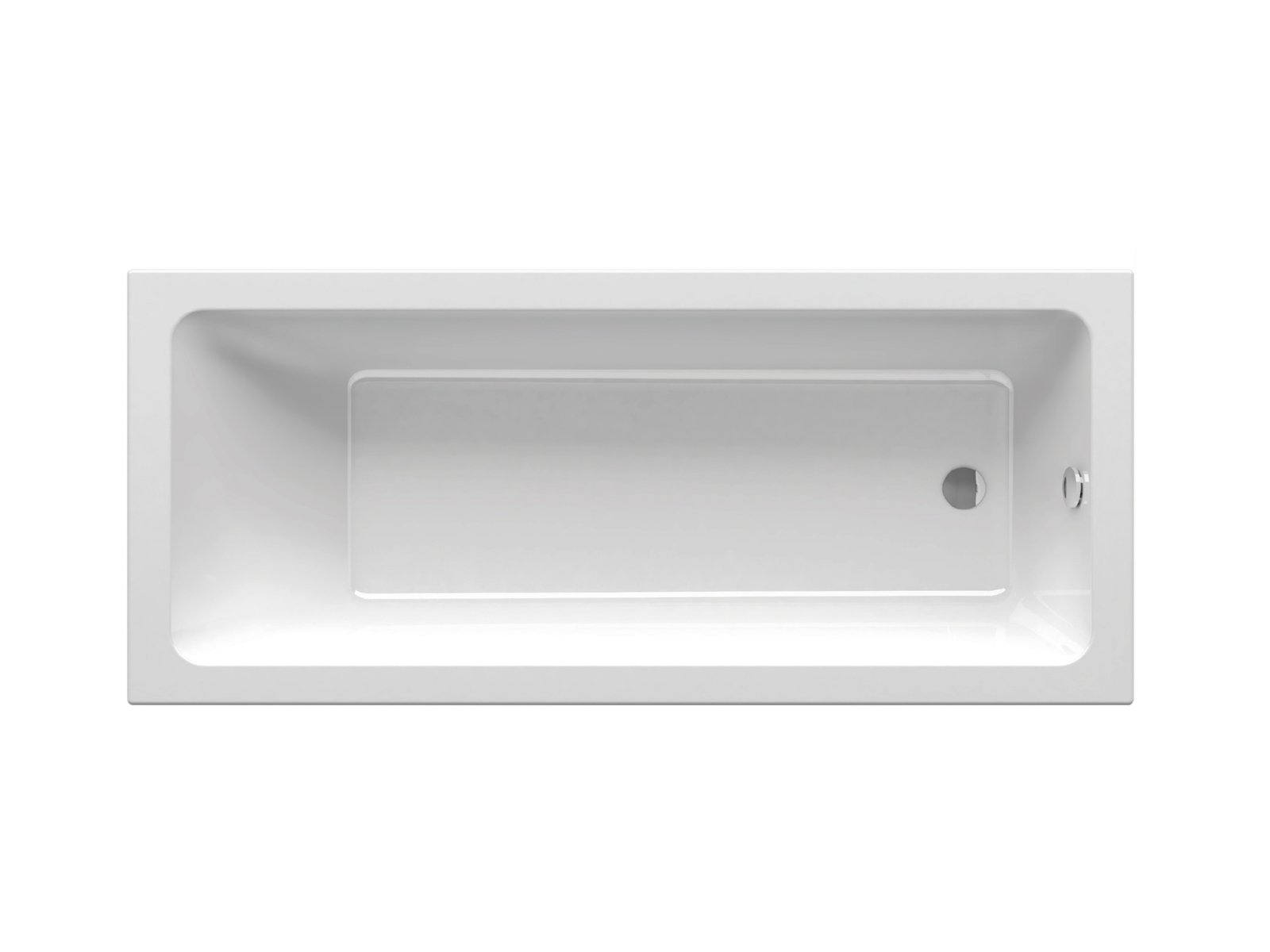 Ravak 10° bañera rectangular 170x75 cm blanco CA71300000