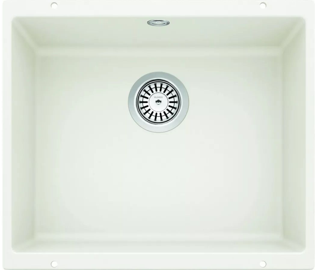 Blanco Rotan 500-U fregadero de granito 50x40 cm blanco 523076