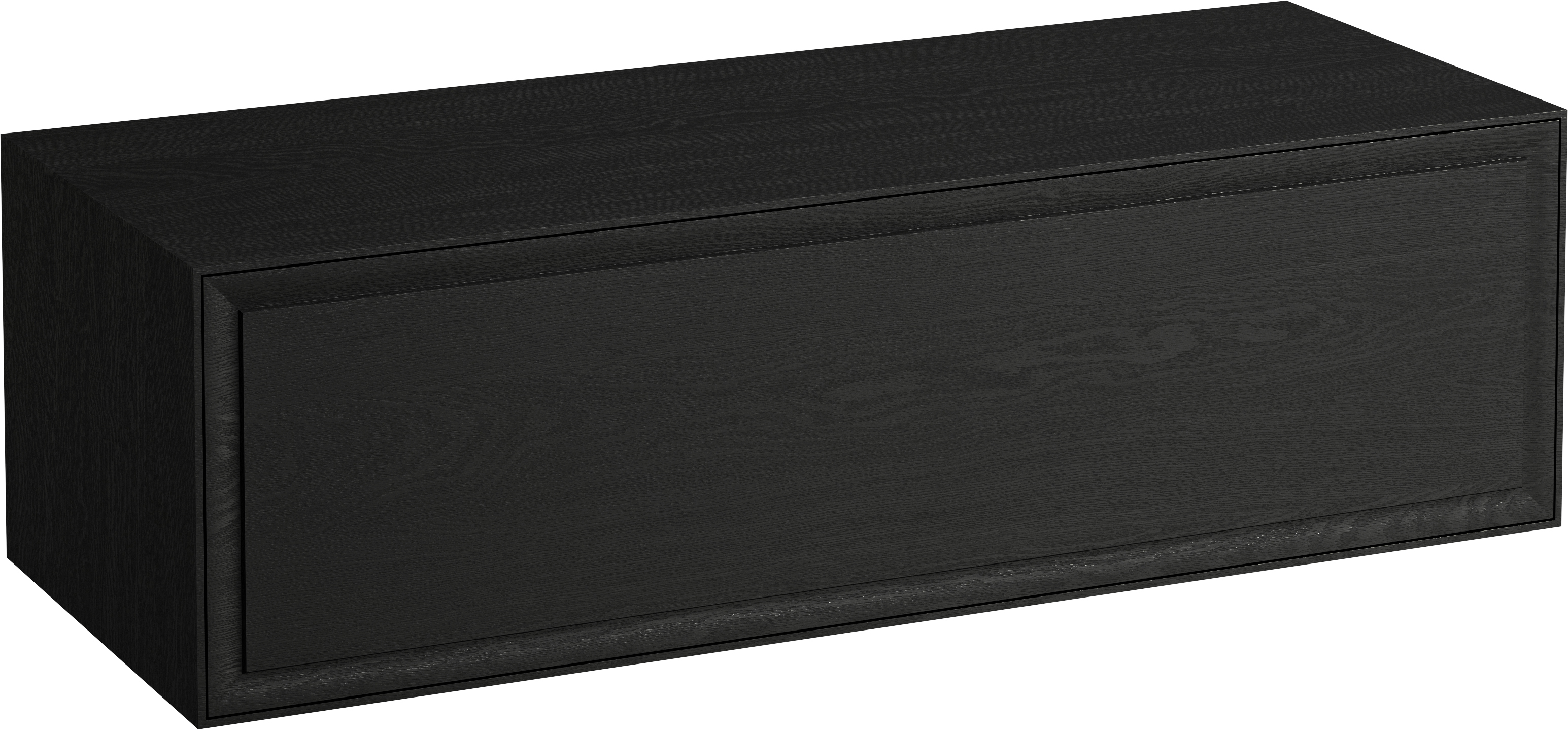 Laufen The New Classic szafka 117,5 cm podumywalkowa wisząca z blatem dąb czerniony H4060250856281