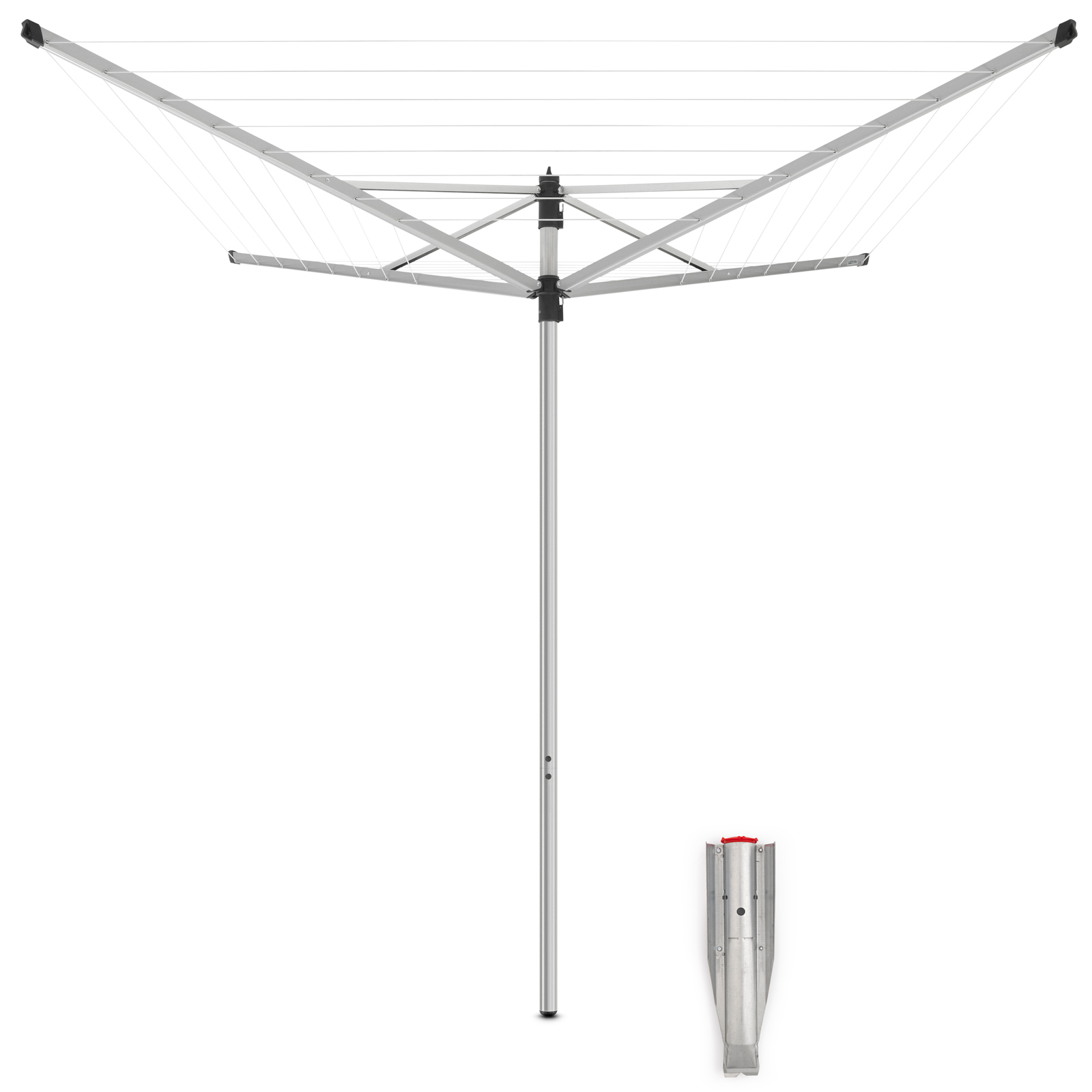 Brabantia Lift-o-Matic tendedero de jardín de pie 146947