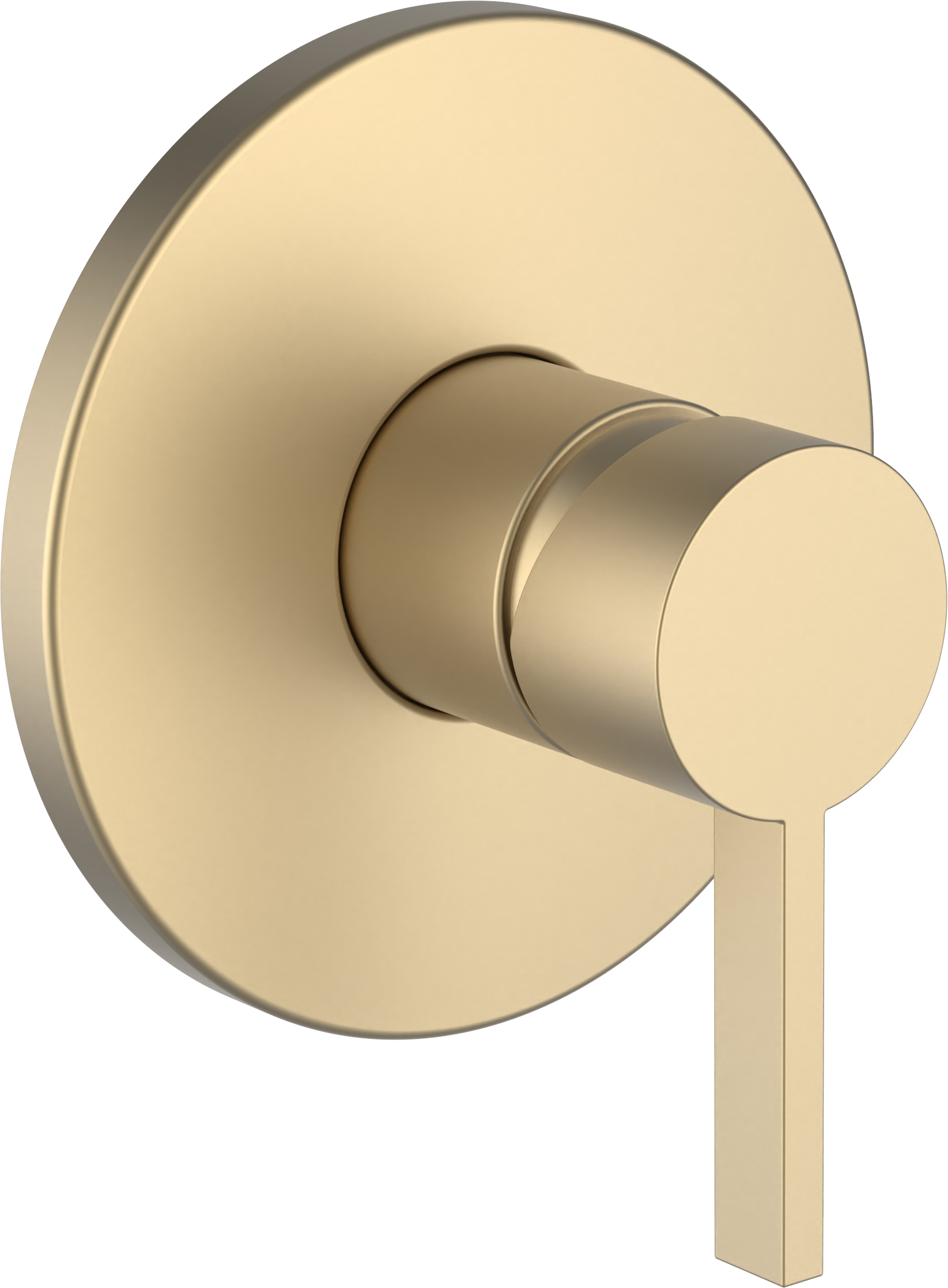 Laufen Kartell grifo para ducha empotrado oro H3313360830001