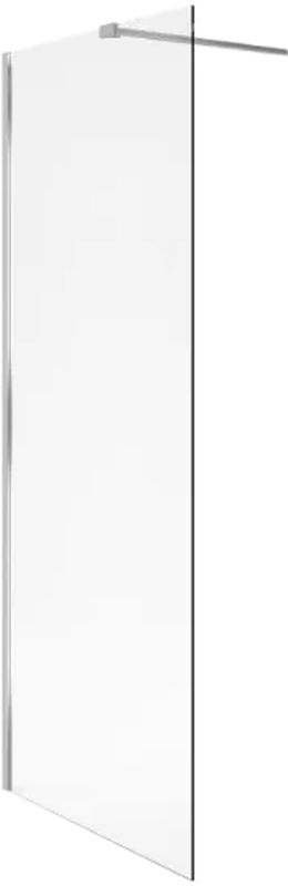 Excellent Vidoq mampara de ducha walk-in 120 cm cromo brillante/vidrio transparente KAEX.1506.1200.LP.CR