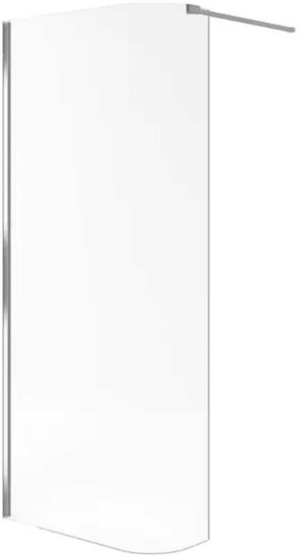 Excellent Vidoq mampara de ducha walk-in 83 cm cromo brillante/vidrio transparente KAEX.1507.830.LP.CR