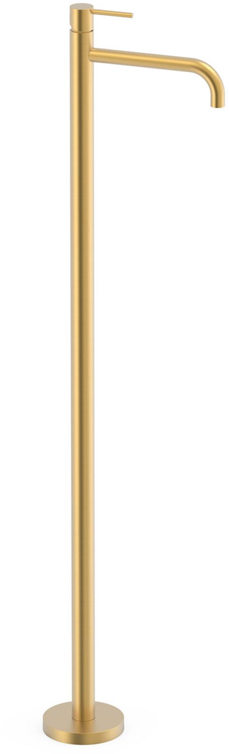 Tres Study Exclusive grifo para lavabo en el suelo oro 26285305OM