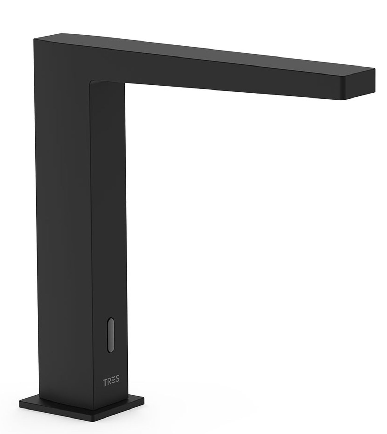 Tres Slim Exclusive grifo para lavabo de pie electrónico negro 20261320.NM