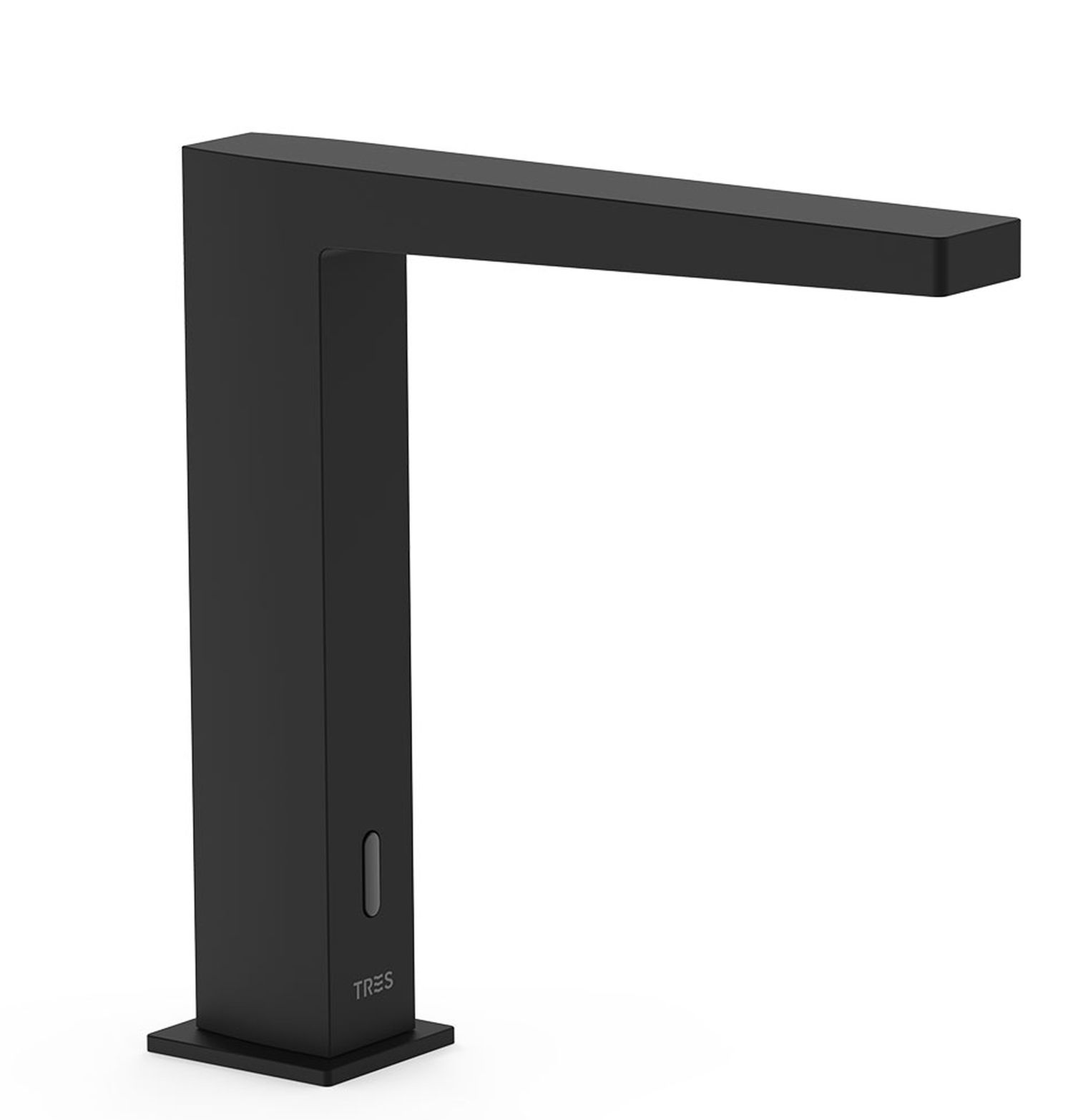 Tres Slim Exclusive grifo para lavabo de pie electrónico negro 20261310NM