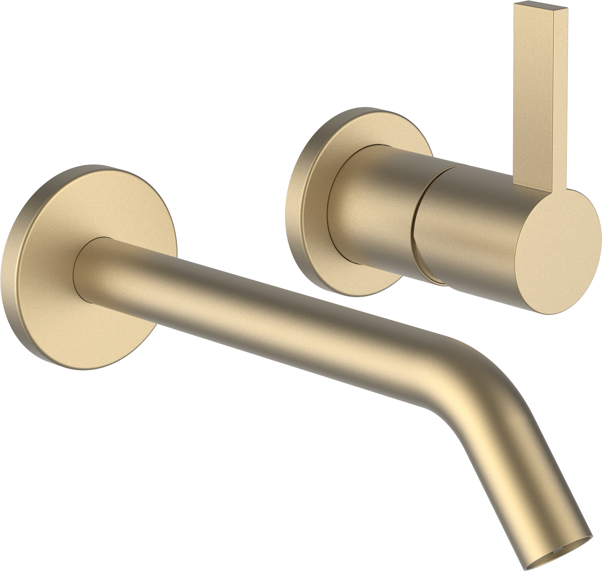 Laufen Kartell grifo para lavabo empotrado oro H3113360831201