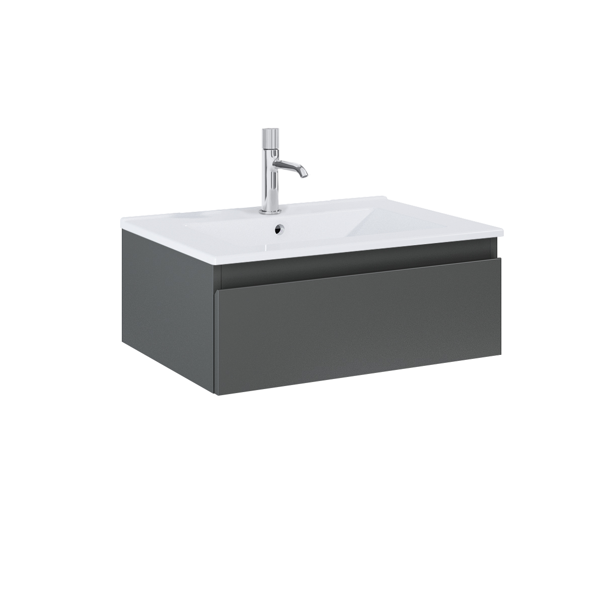 Conjunto armario Oltens Vernal 60009400, lavabo Oltens Vernal 41205000