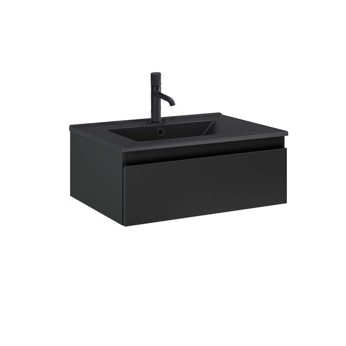 Conjunto armario Oltens Vernal 60009300, lavabo Oltens Vernal 41205300