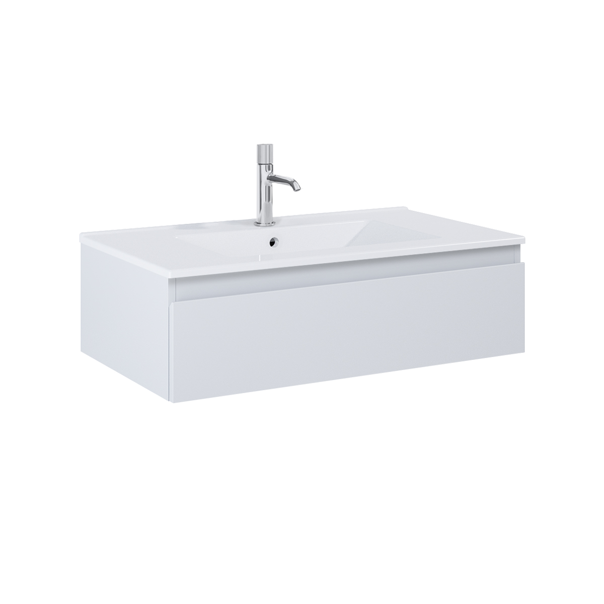 Conjunto armario Oltens Vernal 60010700, lavabo Oltens Vernal 41206000