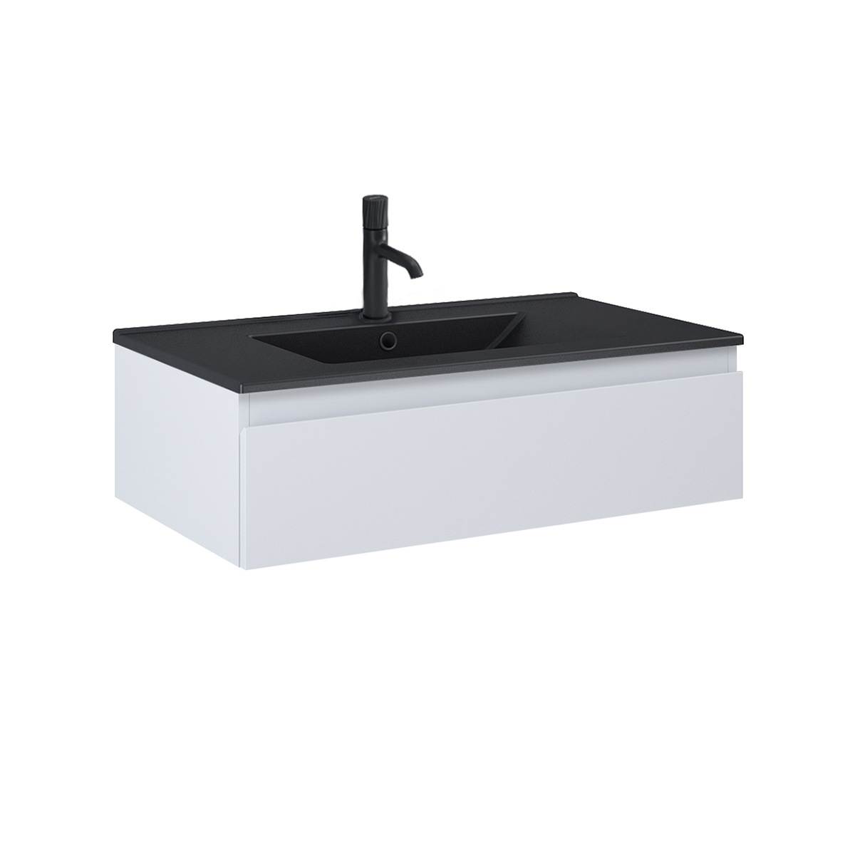 Conjunto armario Oltens Vernal 60010700, lavabo Oltens Vernal 41206300