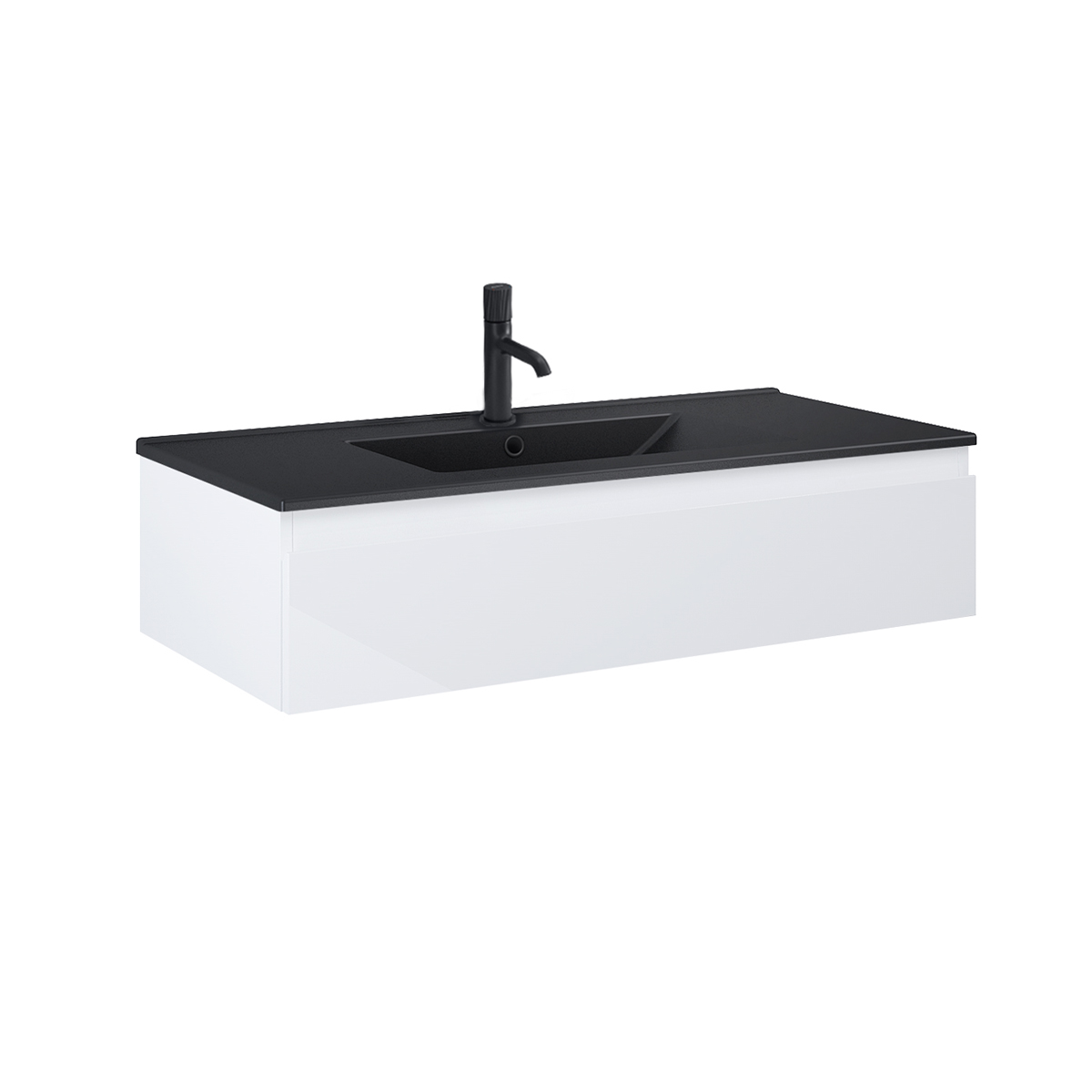 Conjunto lavabo Oltens Vernal 41207300, armario Oltens Vernal 60011000
