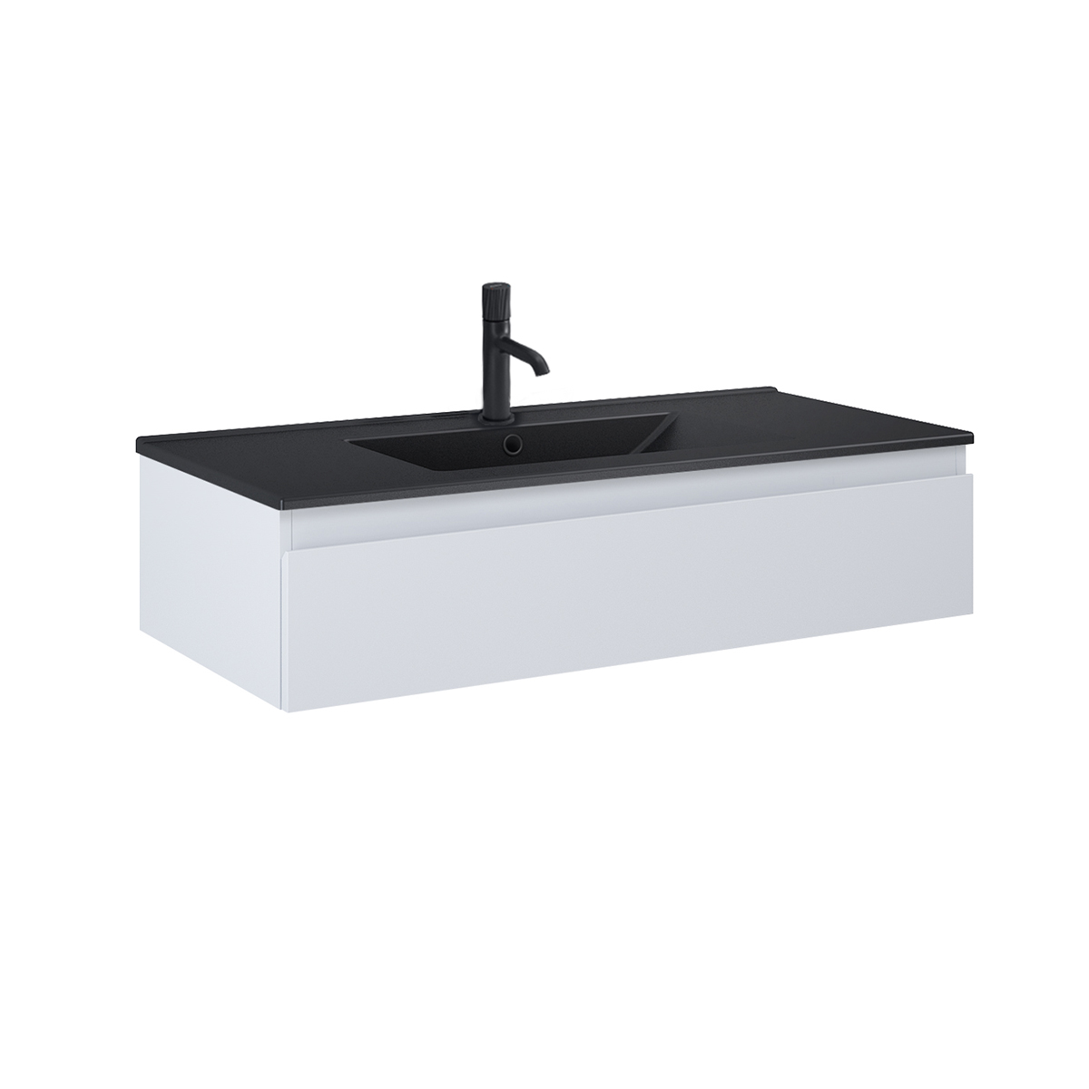 Conjunto lavabo Oltens Vernal 41207300, armario Oltens Vernal 60011700
