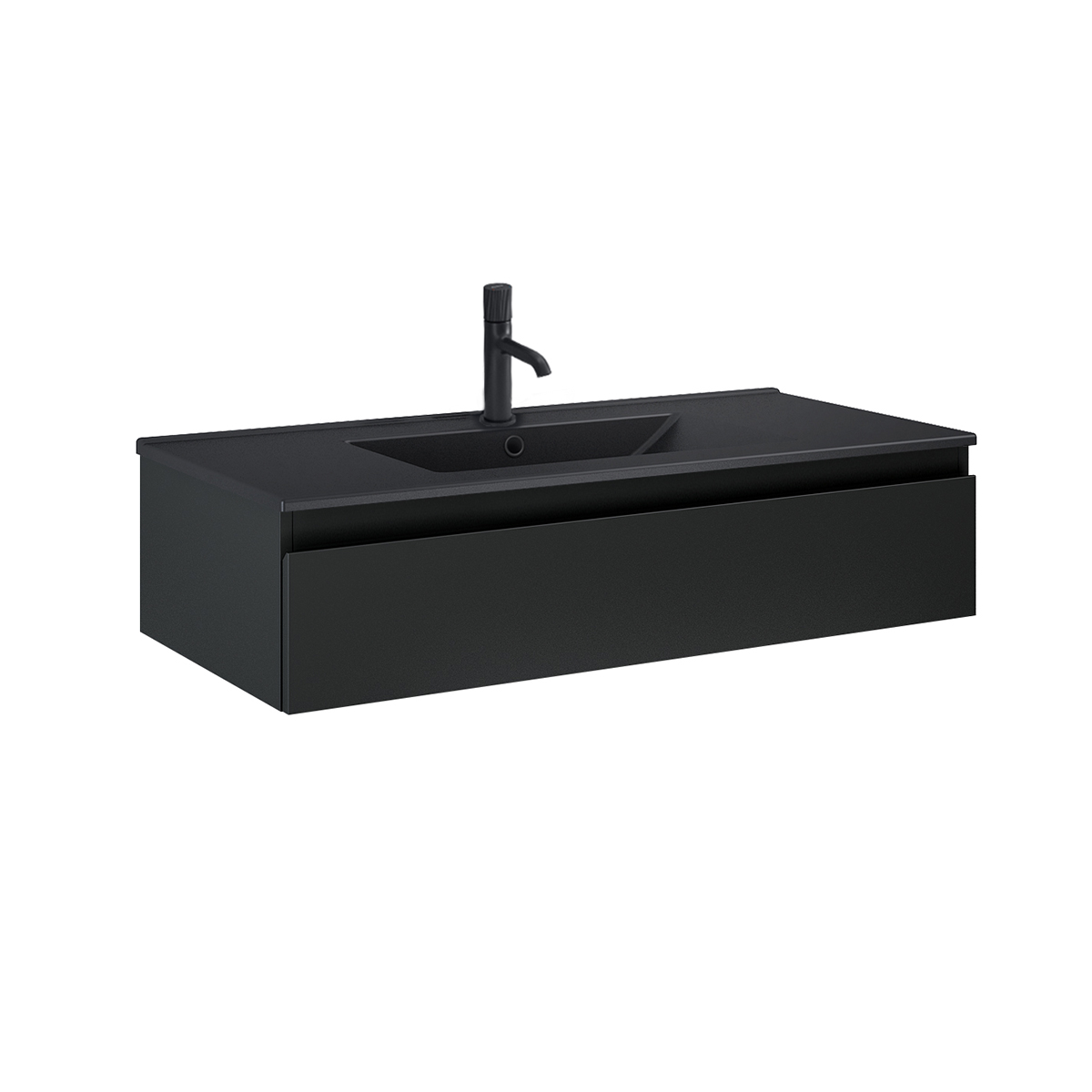 Conjunto lavabo Oltens Vernal 41207300, armario Oltens Vernal 60011300