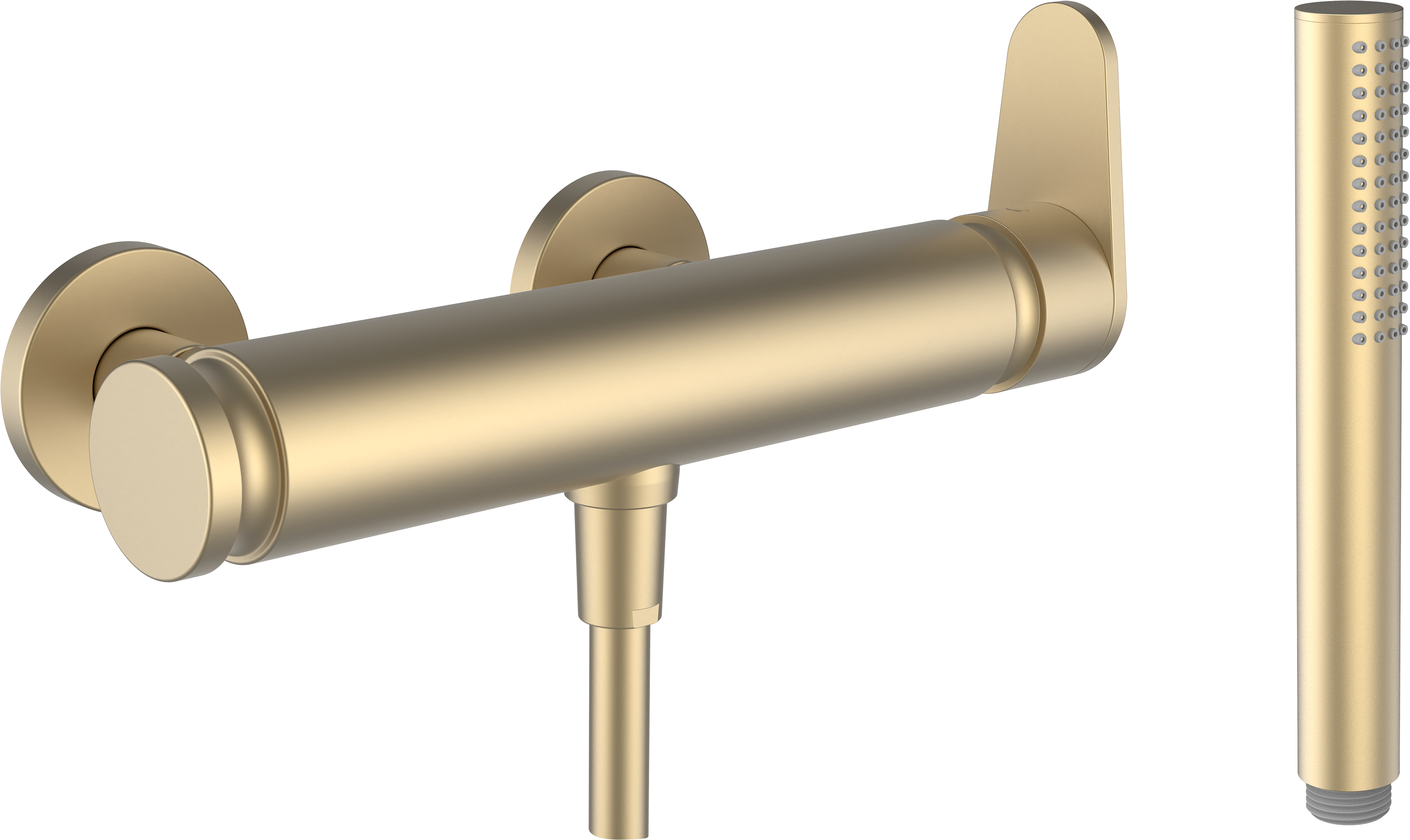 Laufen The New Classic grifo para ducha a pared oro HF900550462000