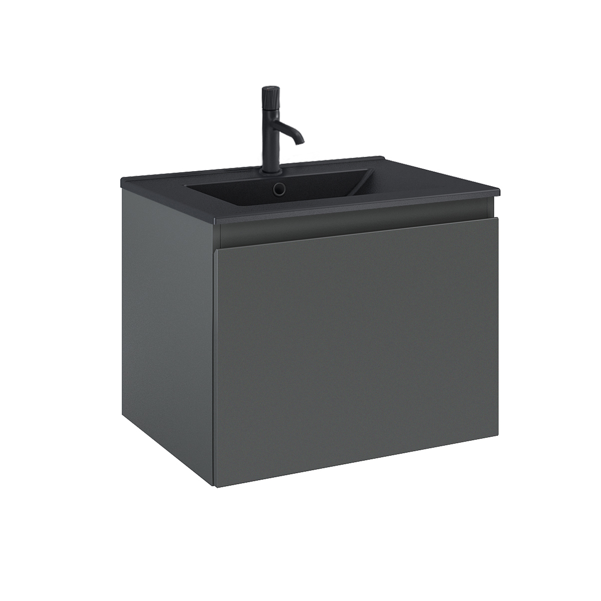 Conjunto armario Oltens Vernal 60013400, lavabo Oltens Vernal 41205300