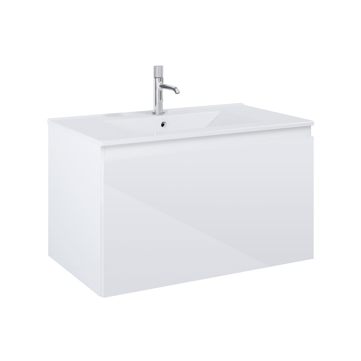 Conjunto armario Oltens Vernal 60014000, lavabo Oltens Vernal 41206000