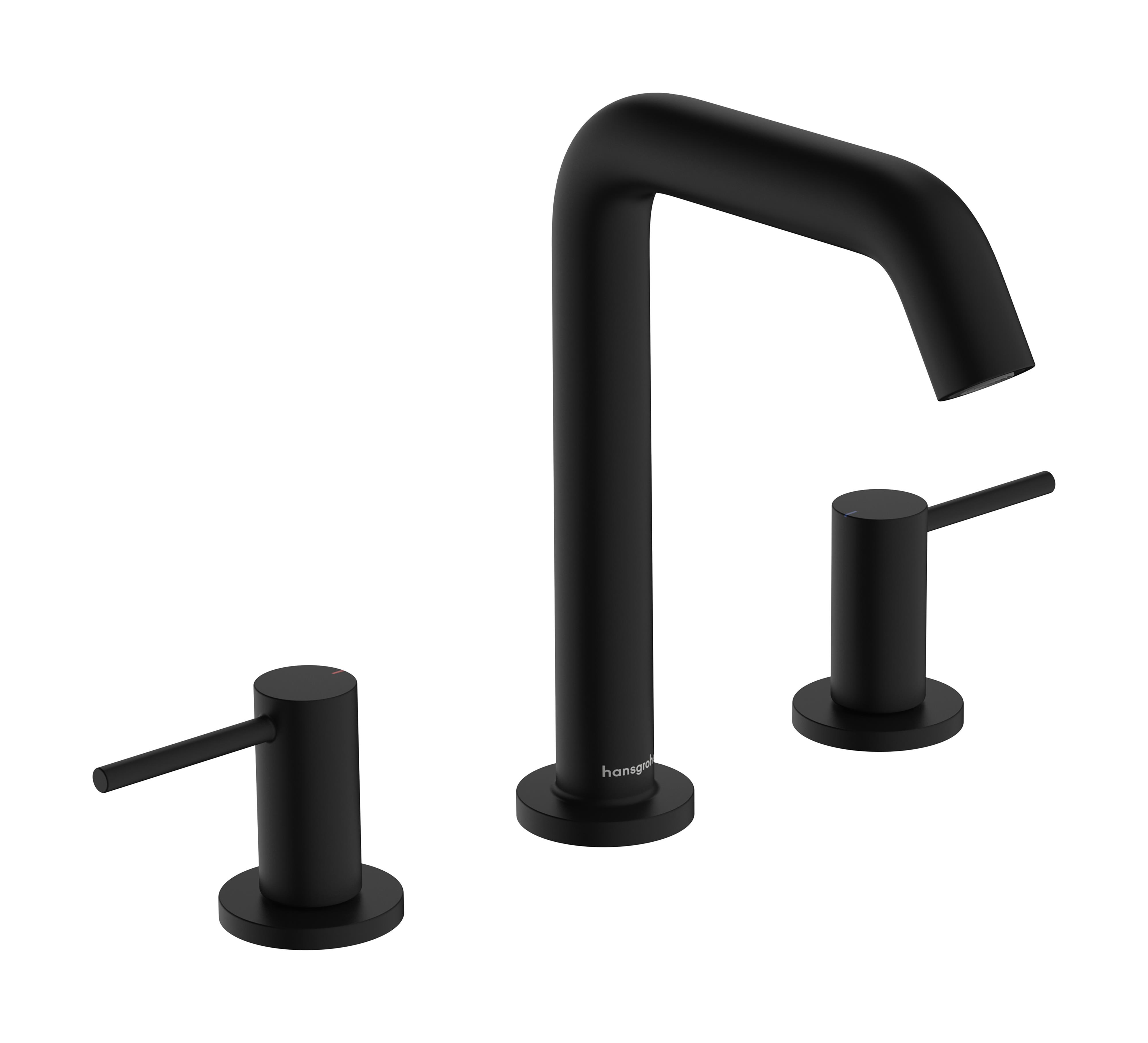 Hansgrohe Tecturis S grifo para lavabo de pie negro 73330670
