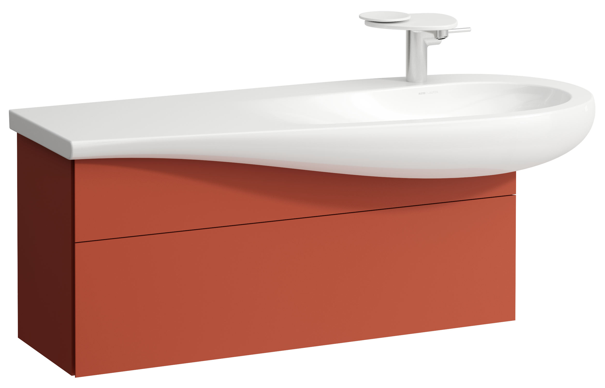 Laufen Il Bagno Alessi armario 99.5x32x34 cm suspendido, para lavabo H4304310972691