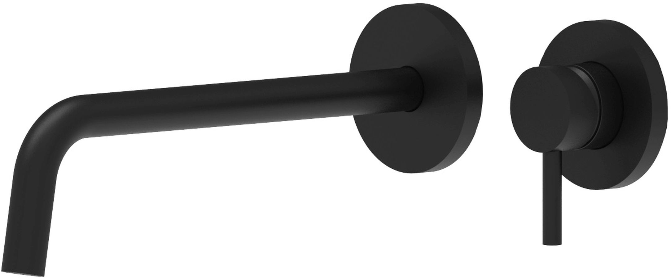 Paffoni Light grifo para lavabo empotrado negro LIG105NO70