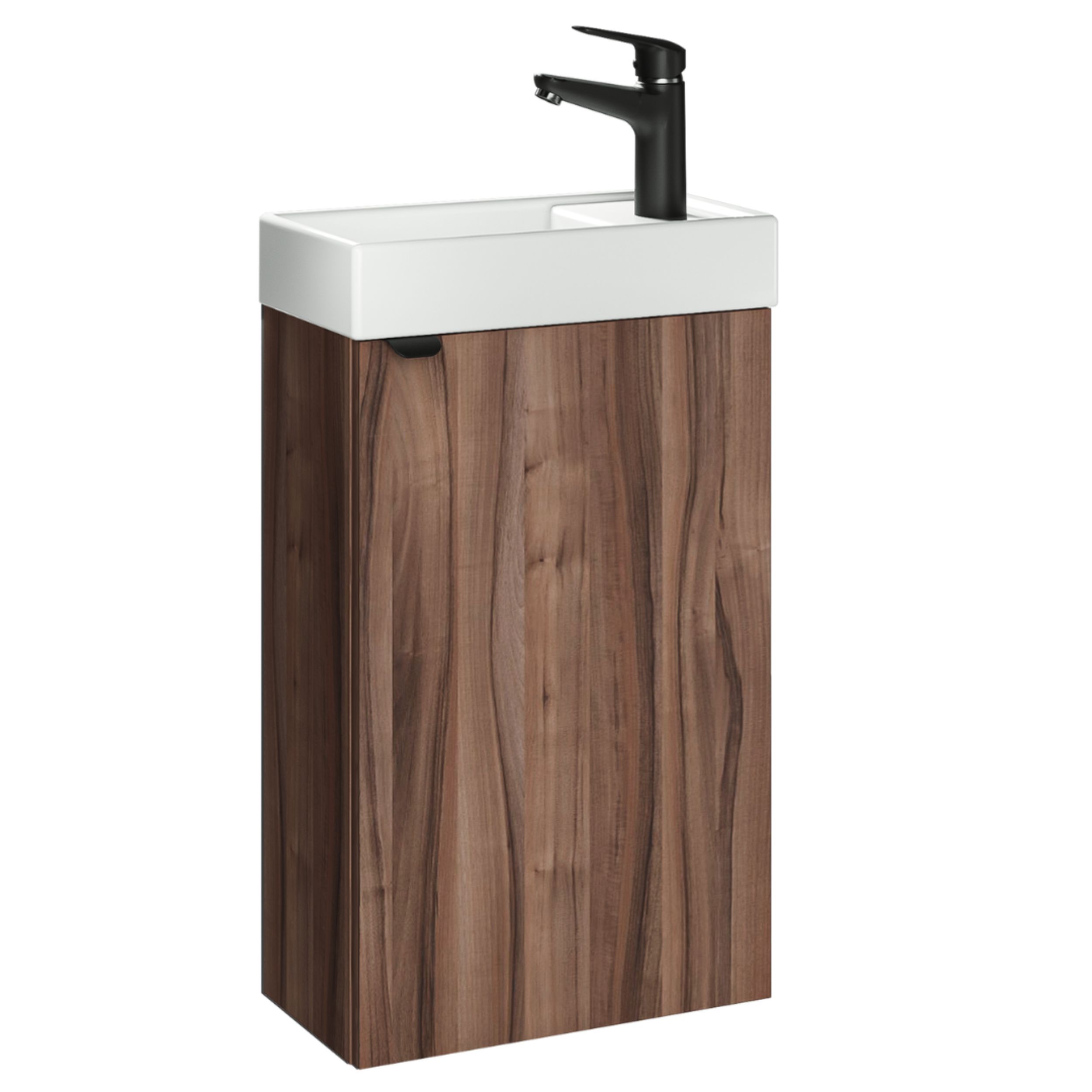 Strama Gizo lavabo con mueble 40 cm nogal 20.100.31