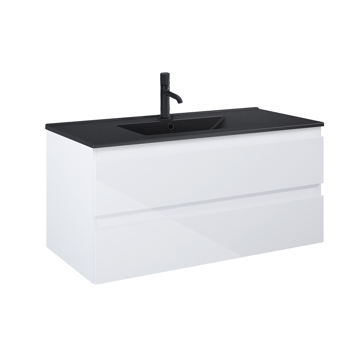 Conjunto armario Oltens Vernal 60004000, lavabo Oltens Vernal 41207300