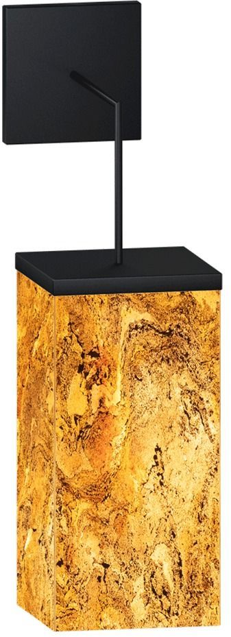 Abigali Marble Stone lámpara de pared 1x7 W negro-beige MWLS-6617-607Y