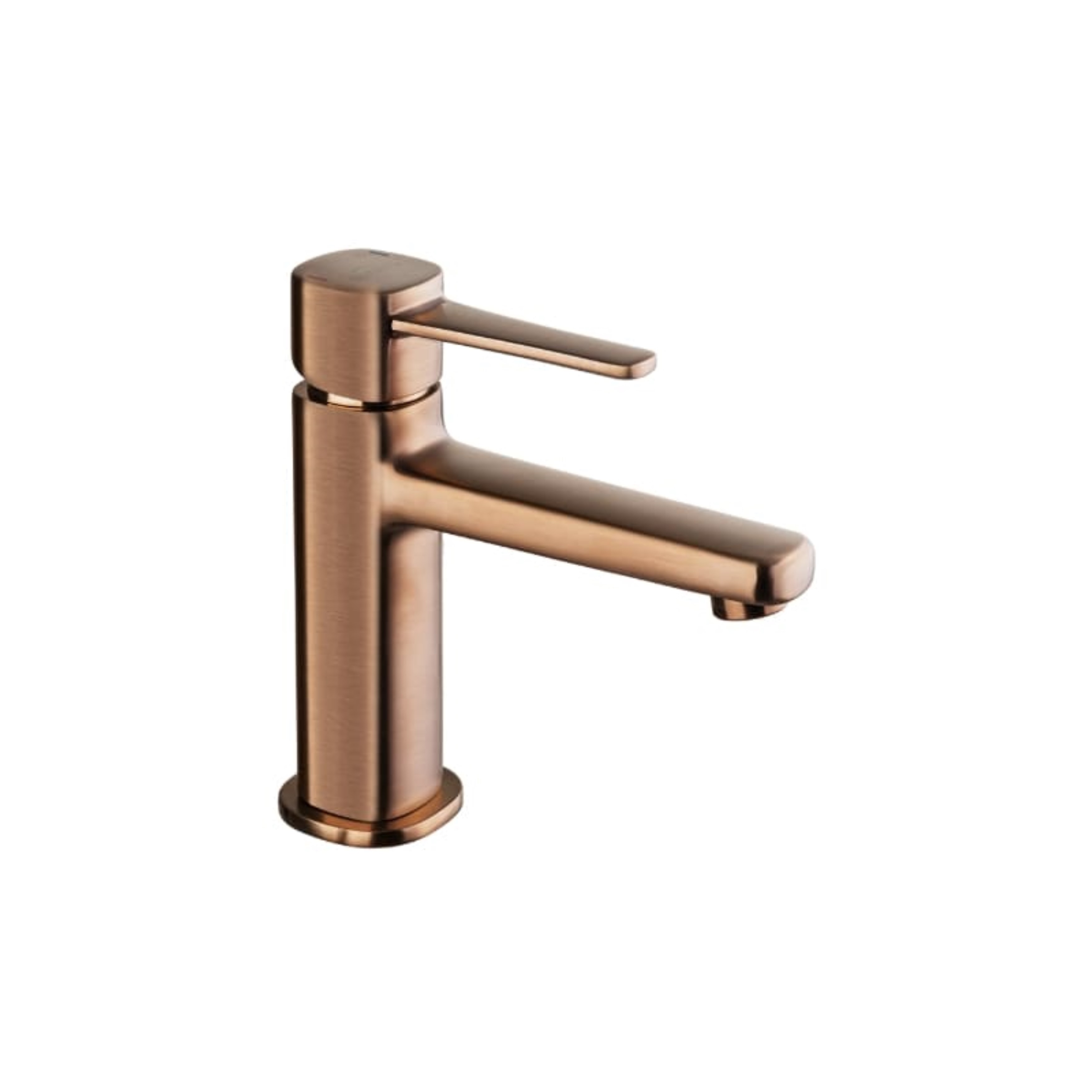 Invena Glamour grifo para lavabo de pie cobre BU02014