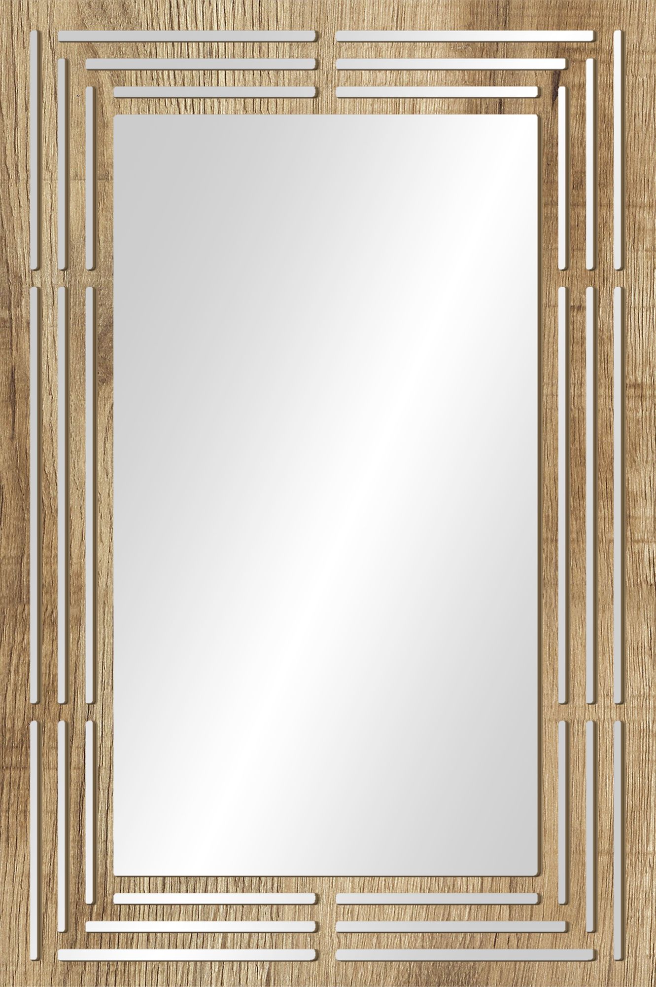 Styler Ornament espejo 40x60 cm rectangular madera LU-12317
