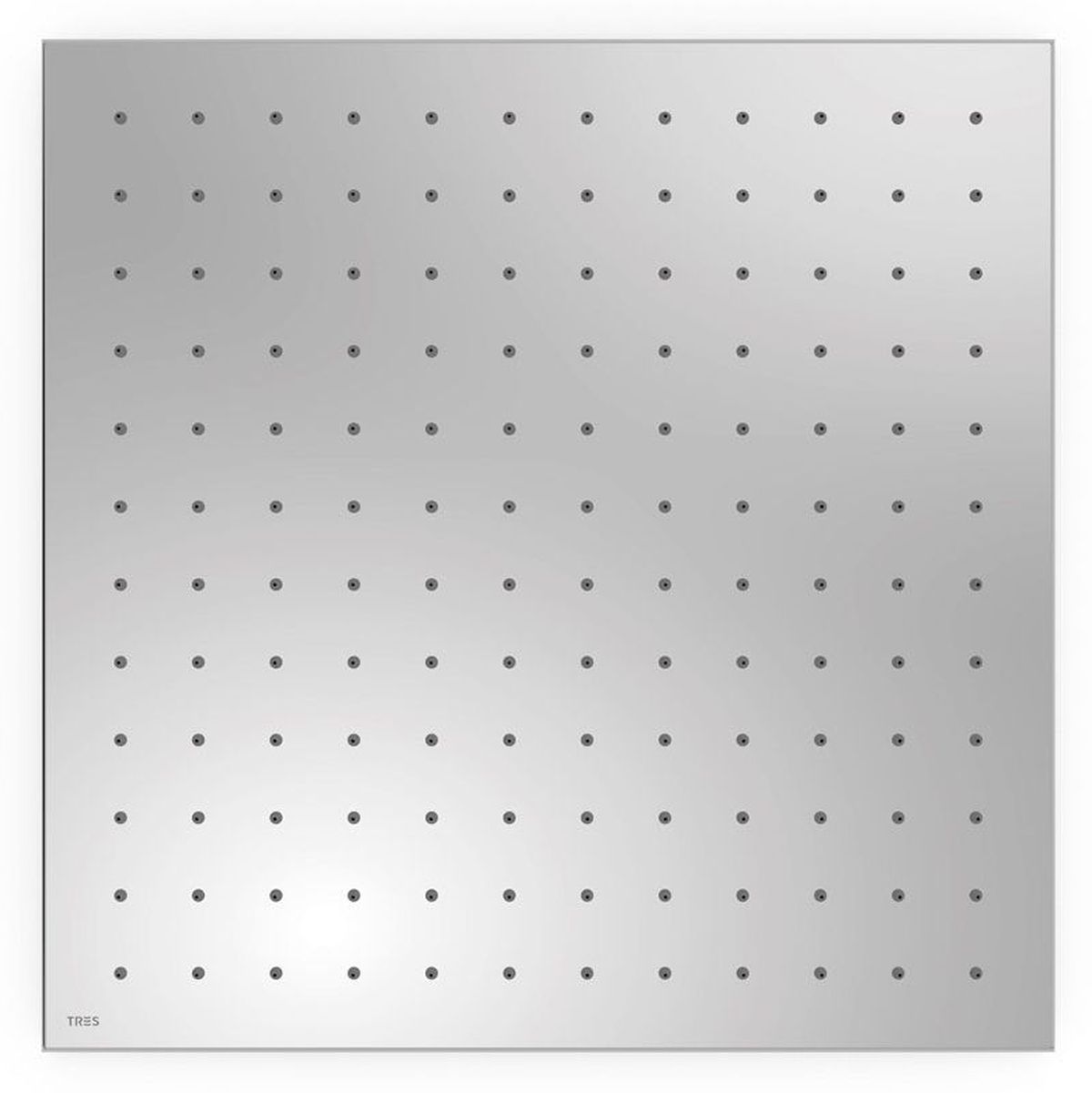 Tres ducha con efecto lluvia 40.5x40.5 cm cromo 13495101
