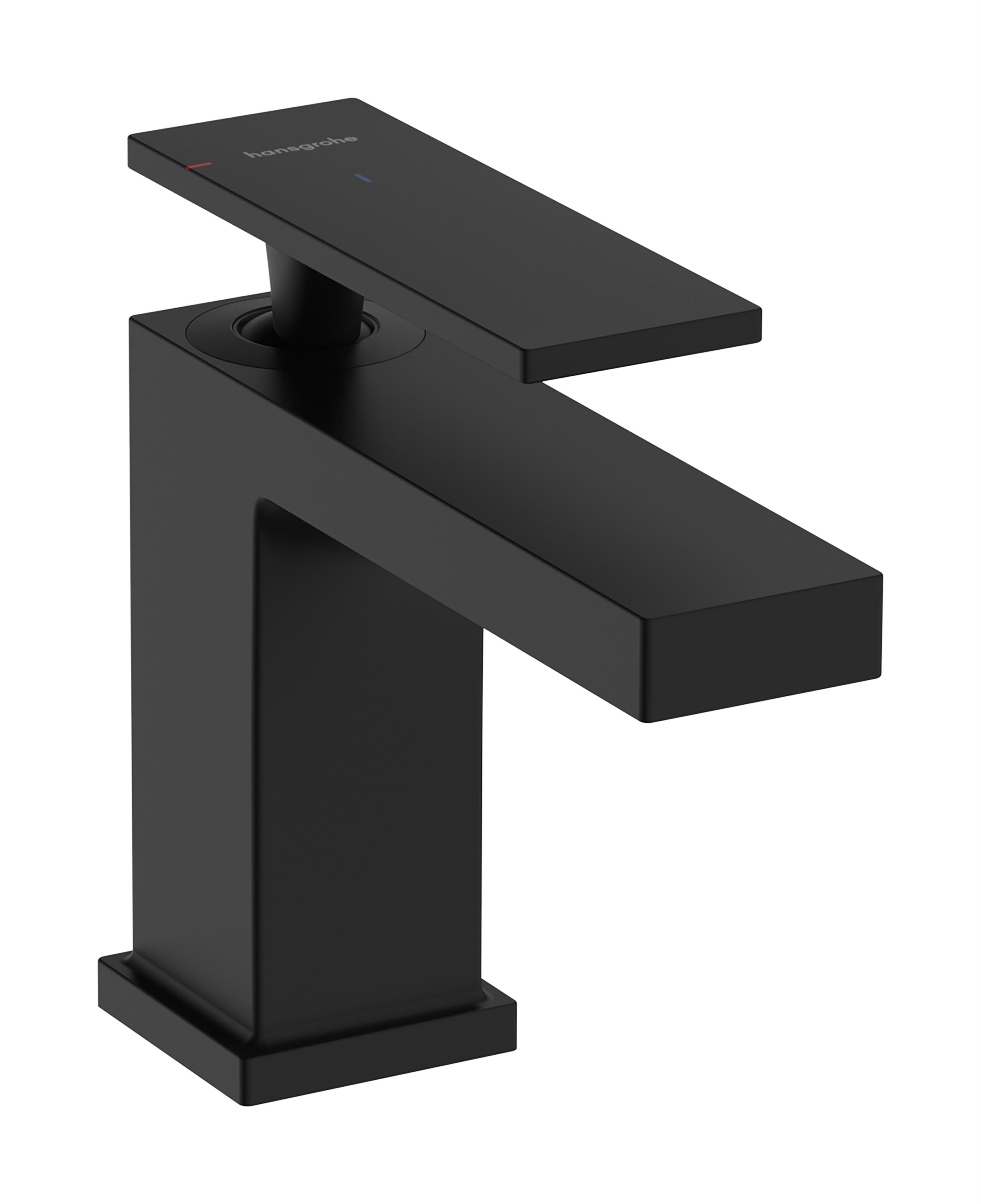 Hansgrohe Tecturis E grifo para lavabo de pie negro 73001670