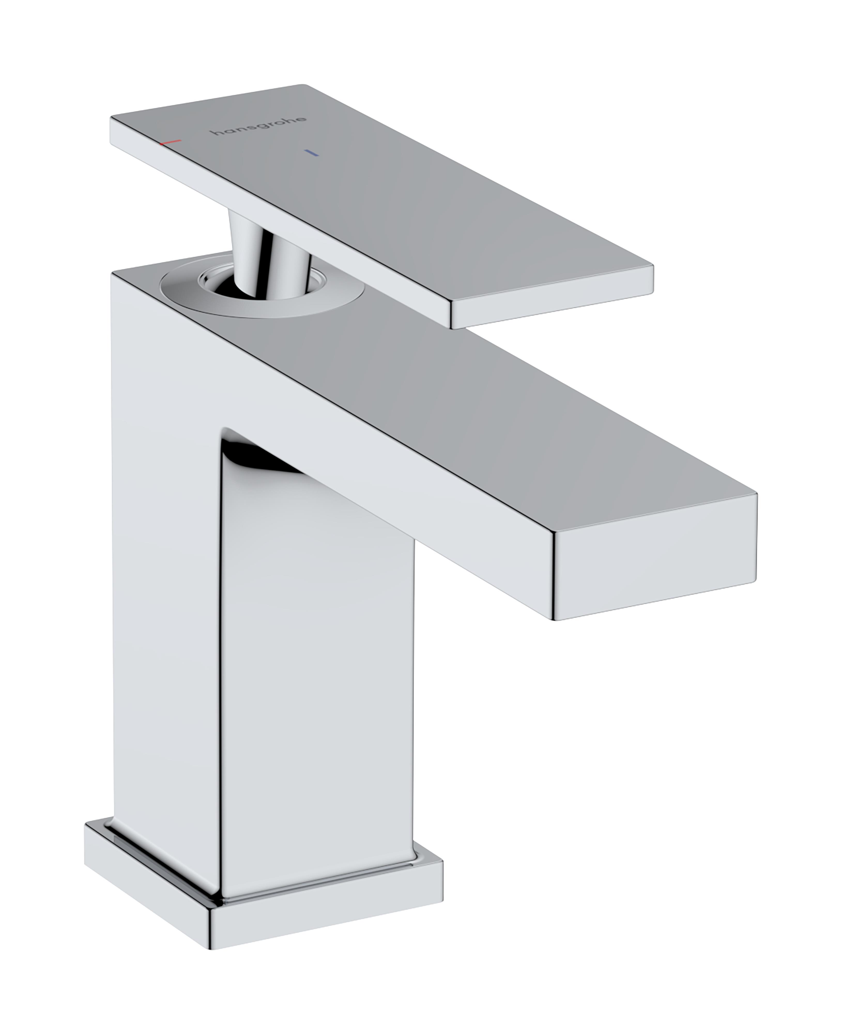 Hansgrohe Tecturis E grifo para lavabo de pie cromo 73002000