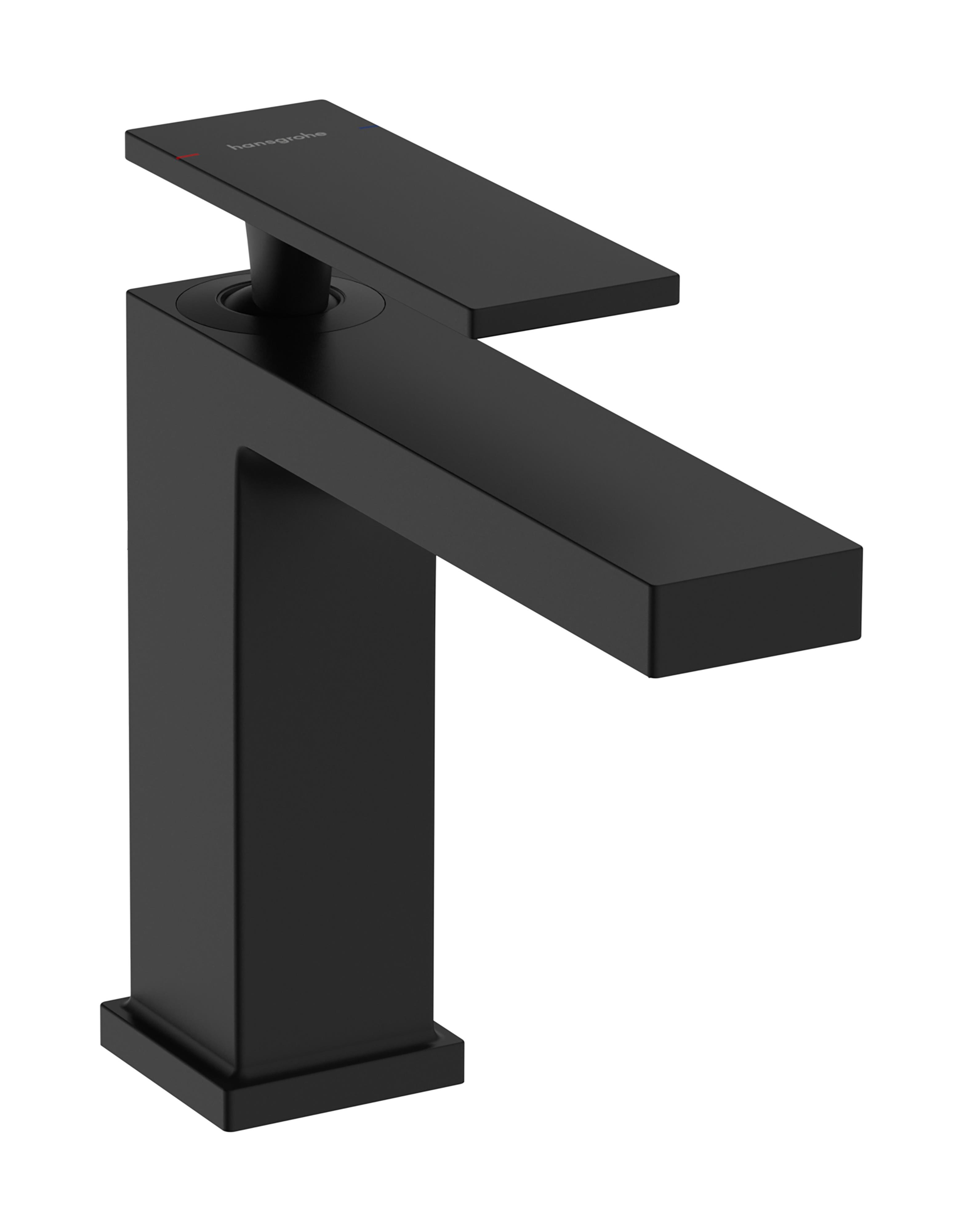 Hansgrohe Tecturis E grifo para lavabo de pie negro 73010670