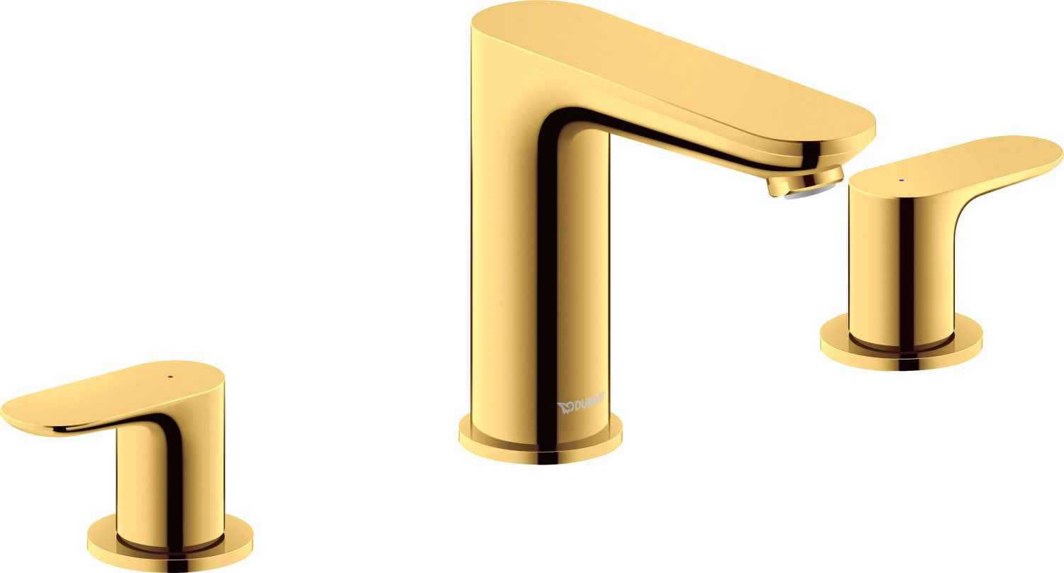 Duravit Wave grifo para lavabo de pie oro WA1060005034