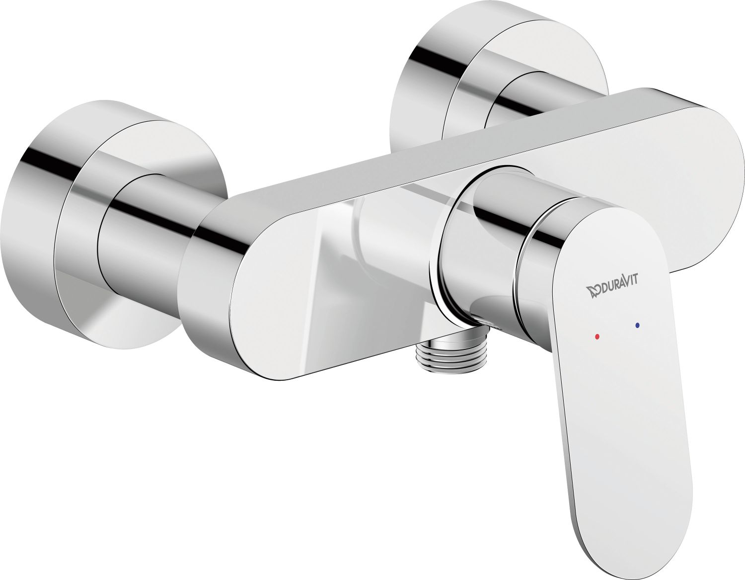 Duravit Wave grifo para ducha a pared cromo WA4230000010